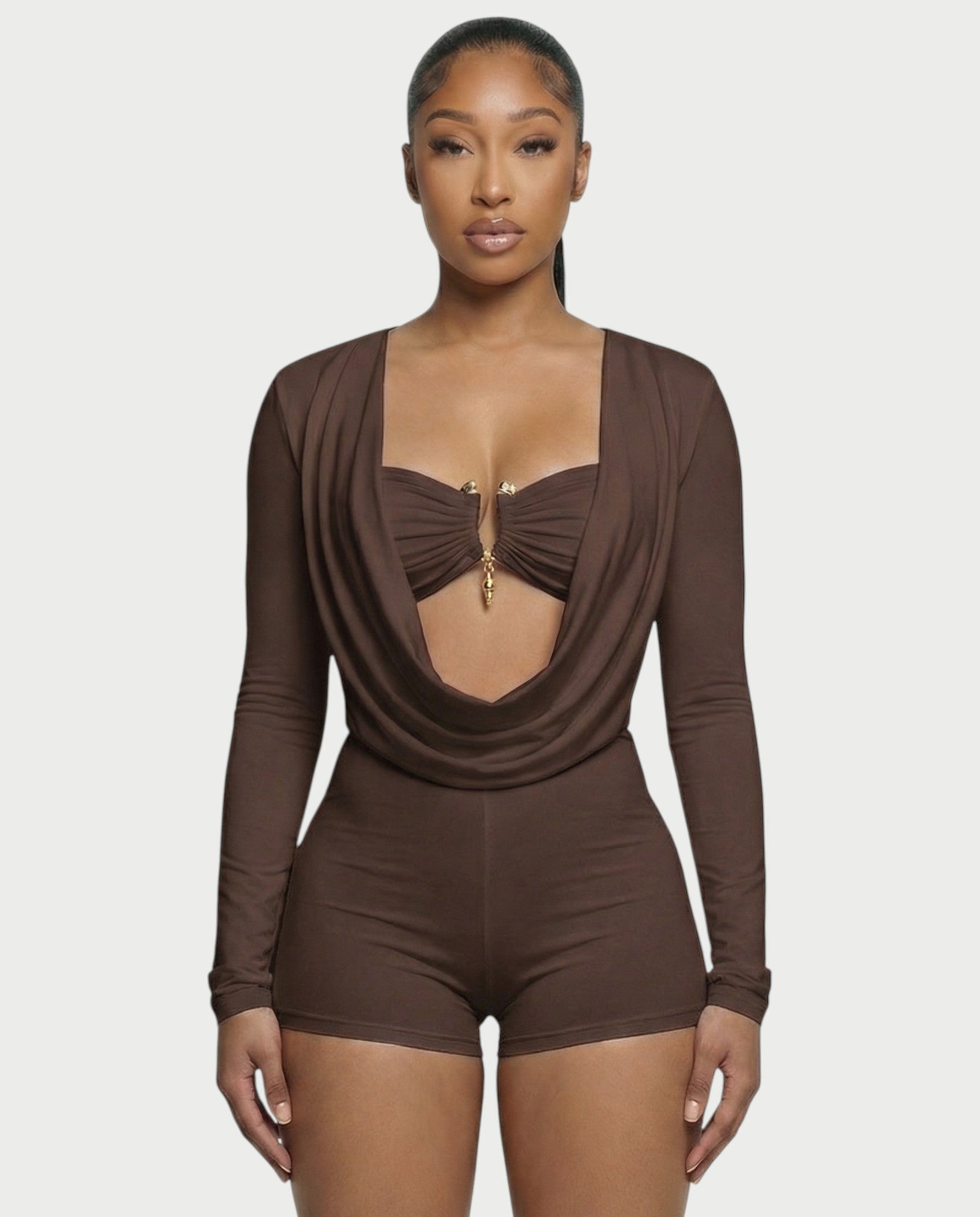 ARIELLE Halter Neck Romper