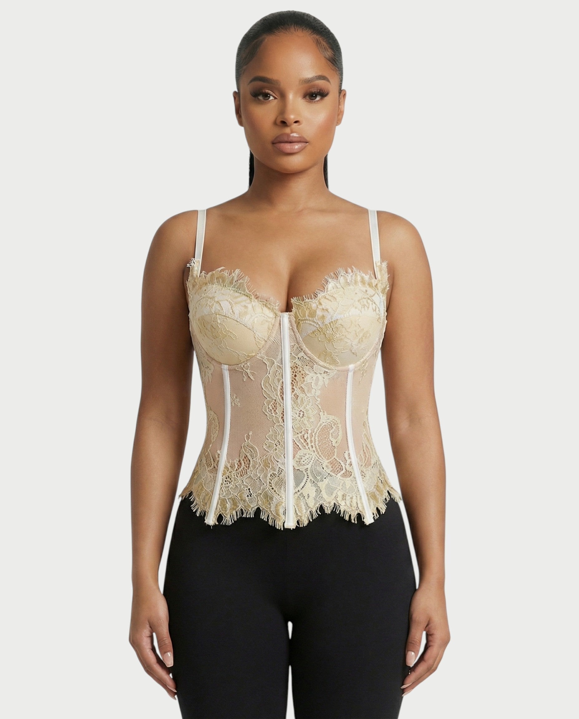 SAMIE Lace Corset Top