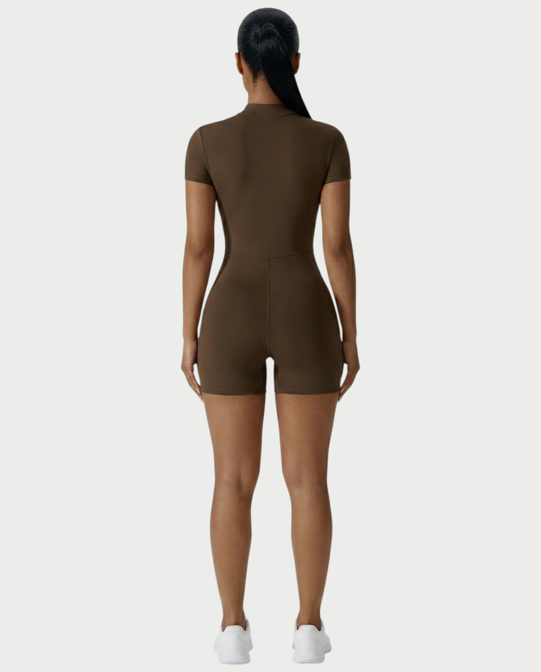 OLYRA Short Sleeve Romper