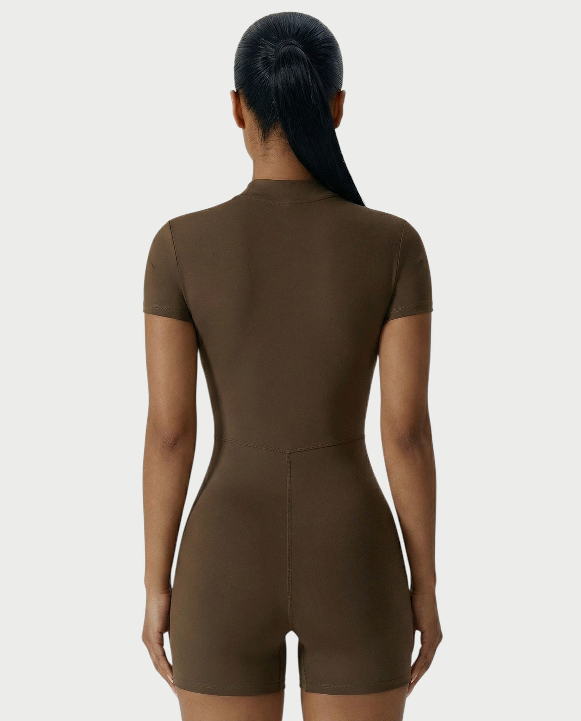 OLYRA Short Sleeve Romper