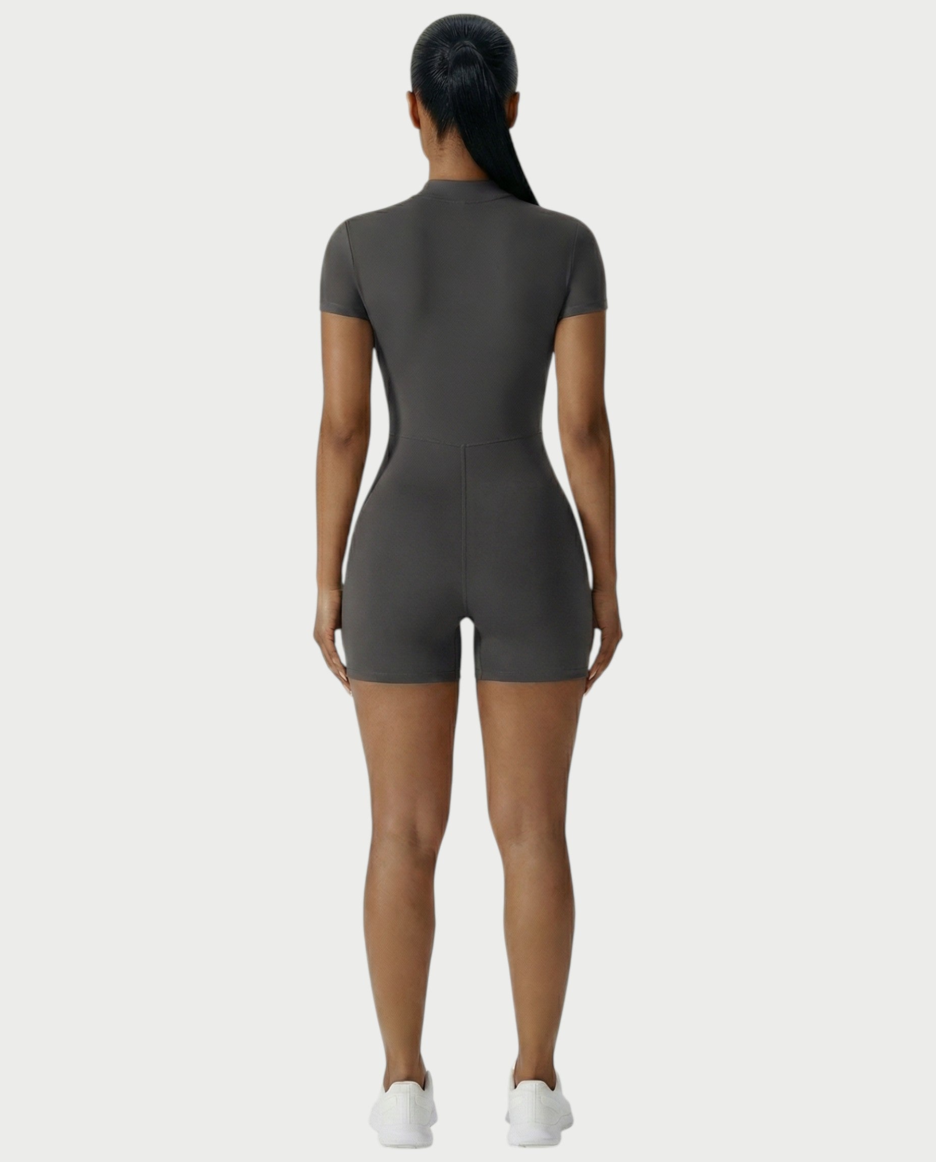 OLYRA Short Sleeve Romper