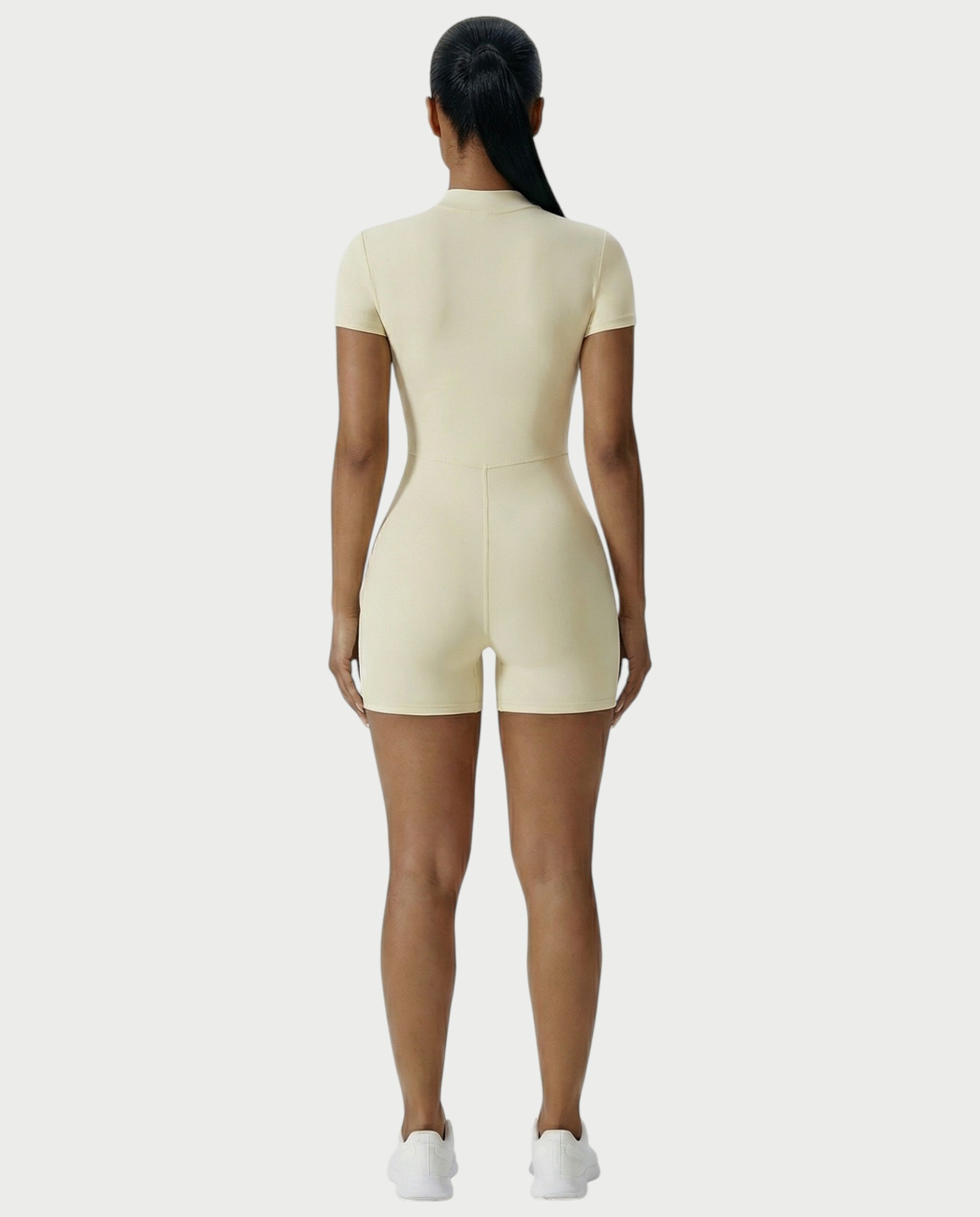 OLYRA Short Sleeve Romper