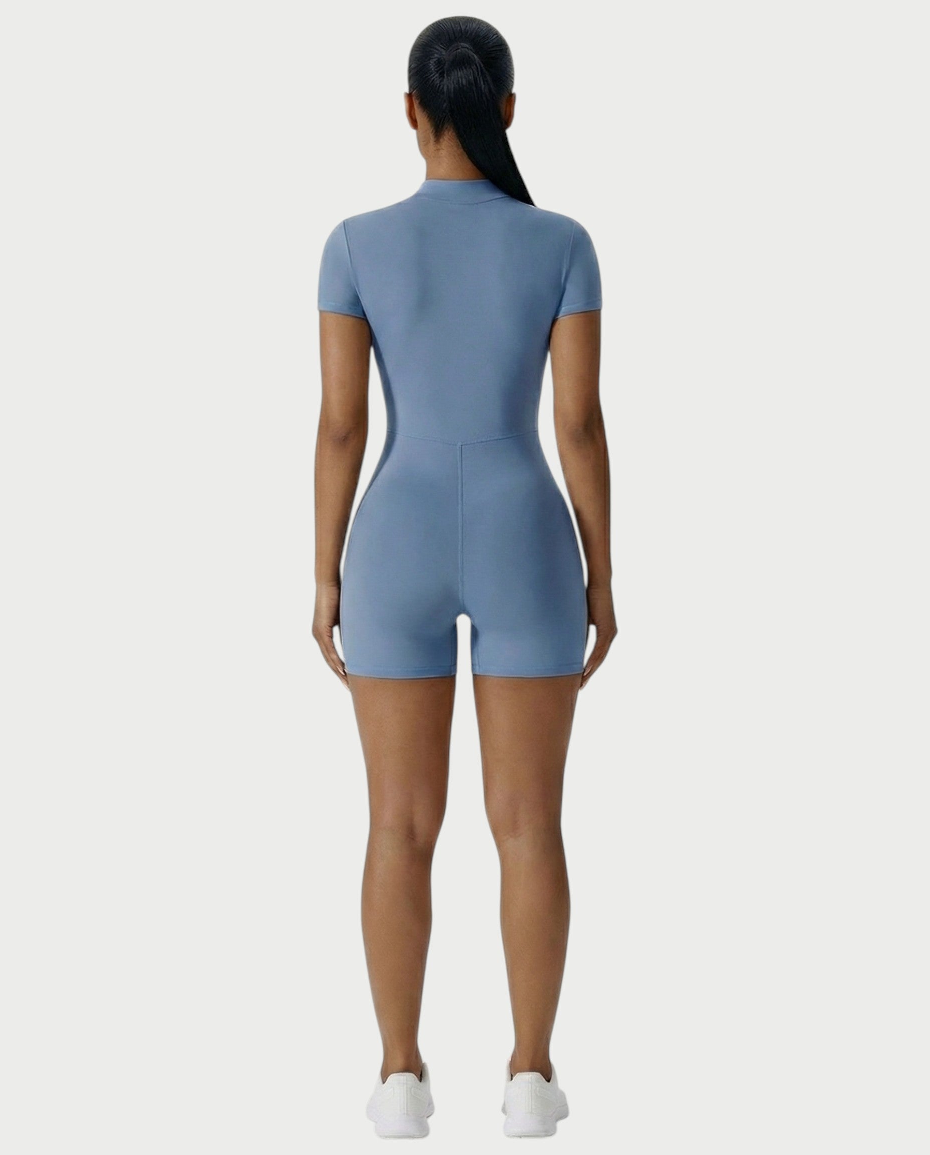 OLYRA Short Sleeve Romper
