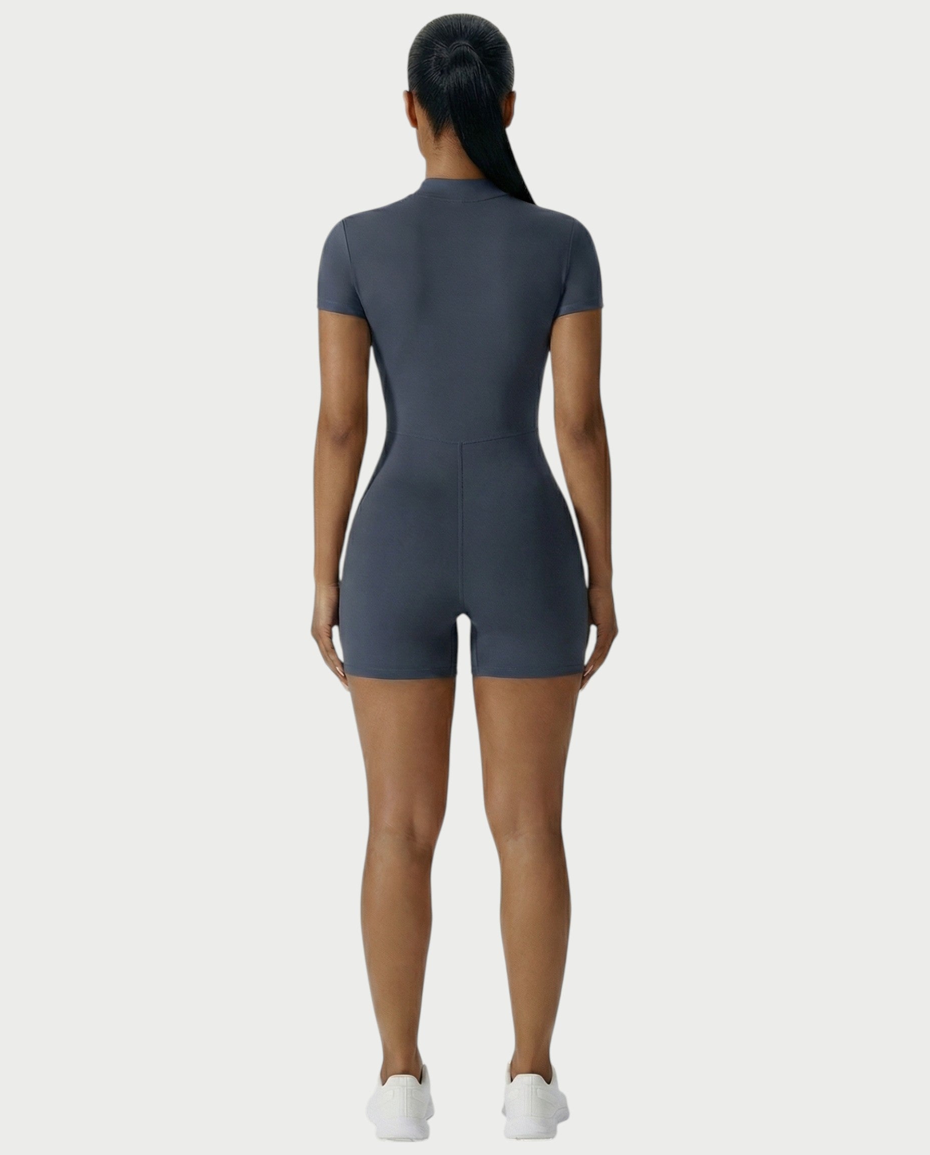 OLYRA Short Sleeve Romper