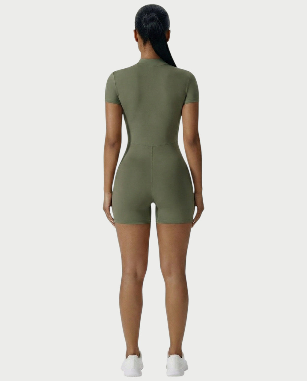 OLYRA Short Sleeve Romper