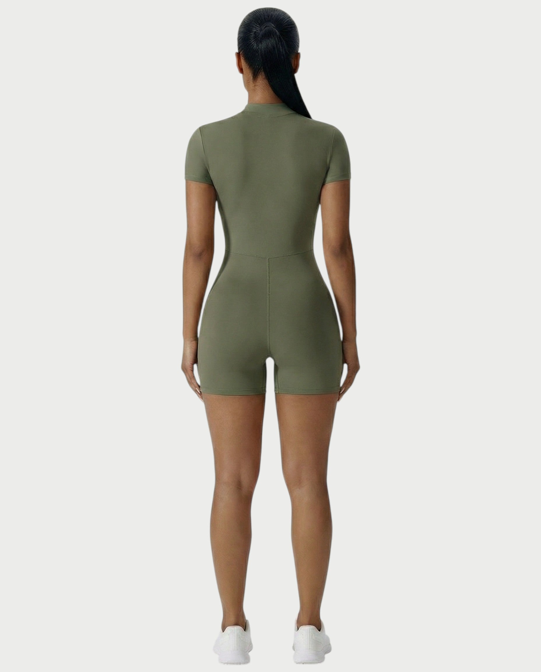 OLYRA Short Sleeve Romper