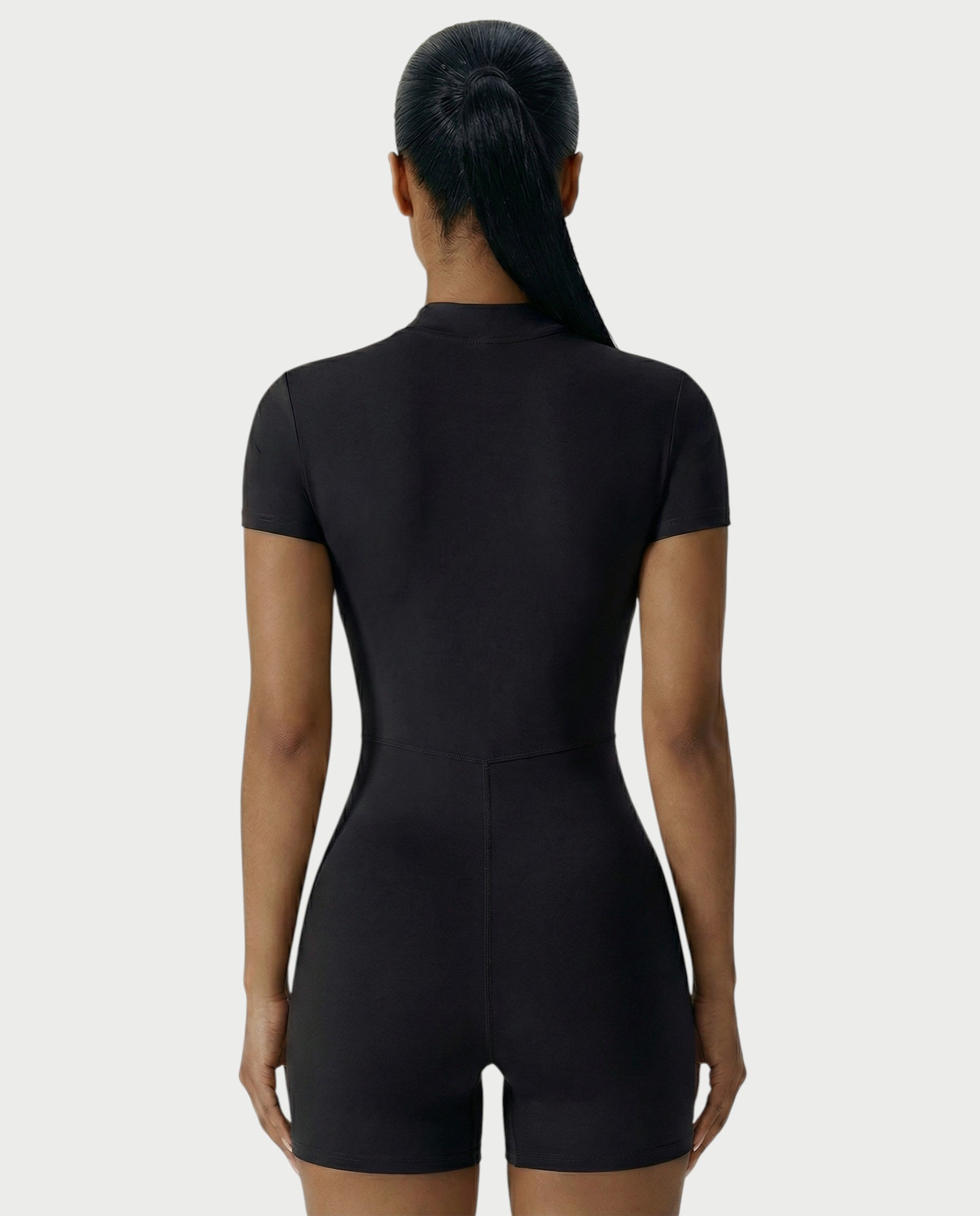 OLYRA Short Sleeve Romper