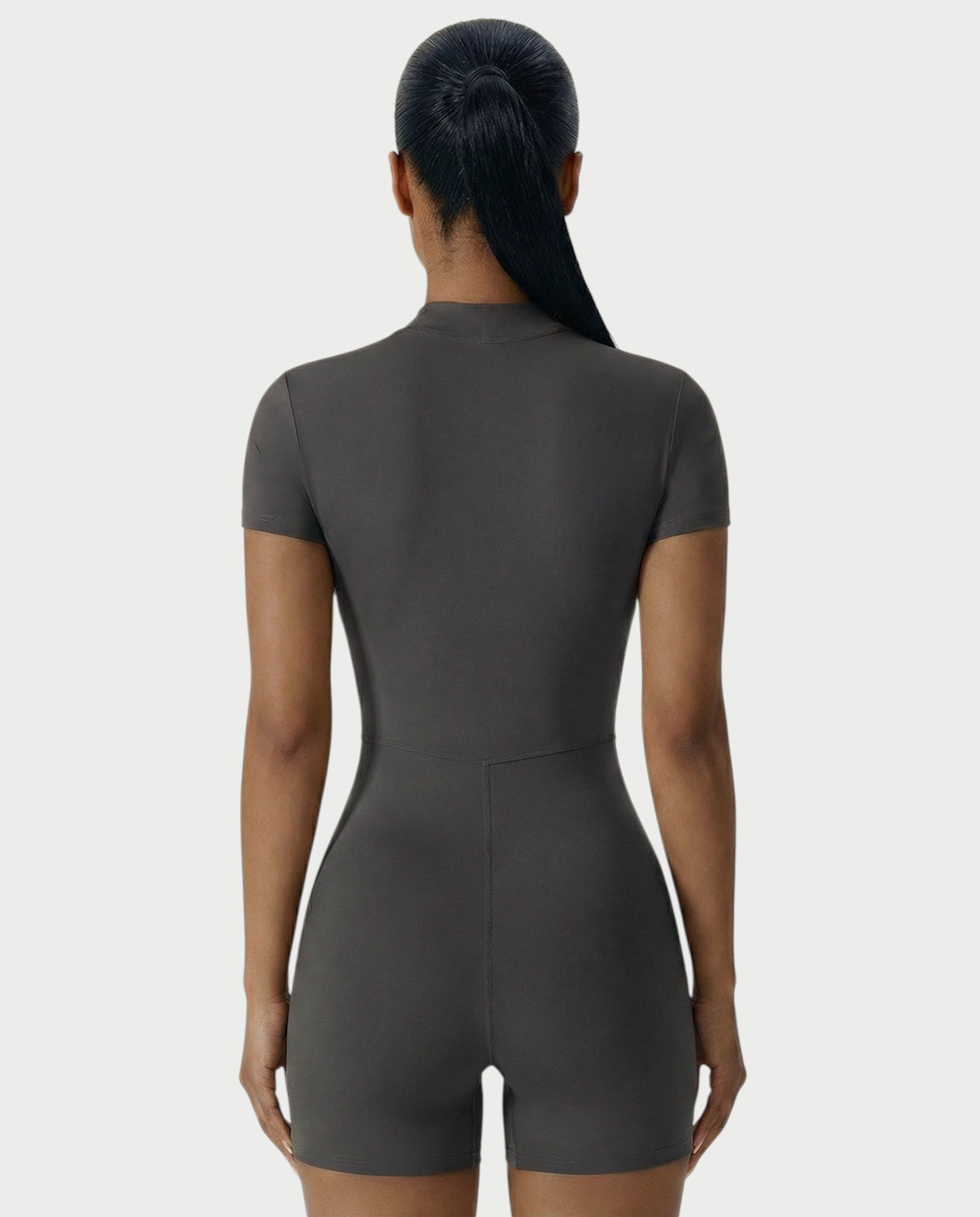 OLYRA Short Sleeve Romper