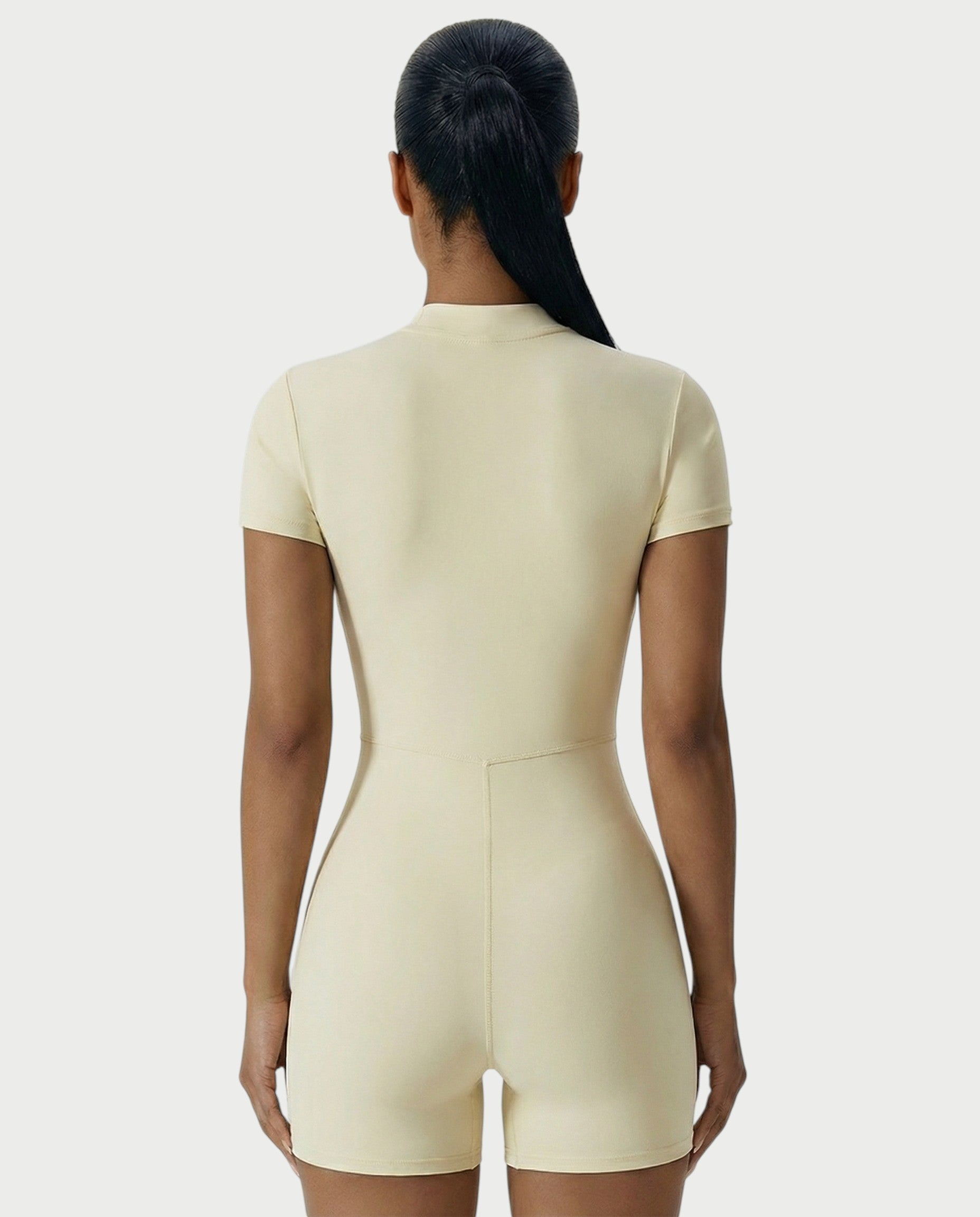 OLYRA Short Sleeve Romper