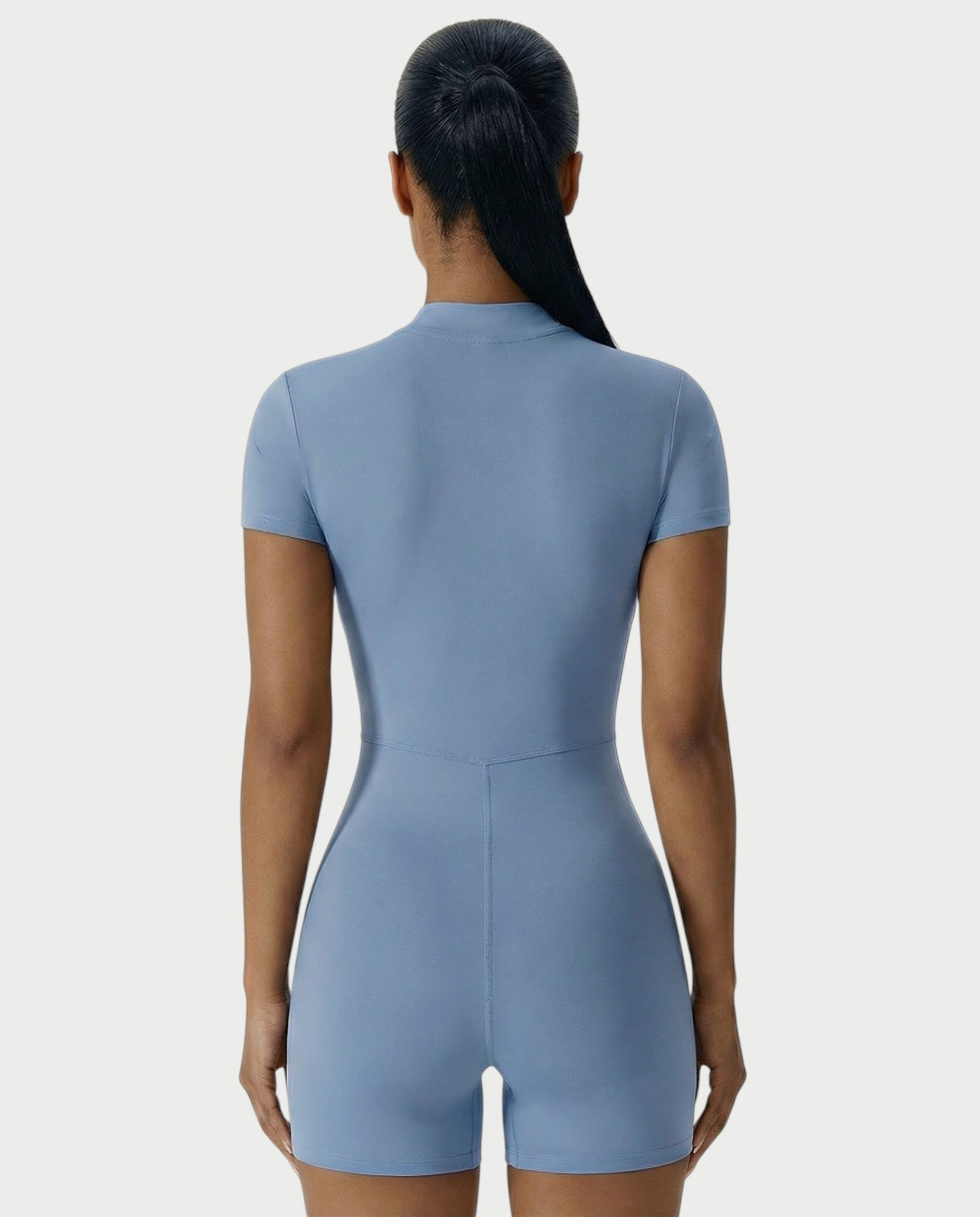 OLYRA Short Sleeve Romper