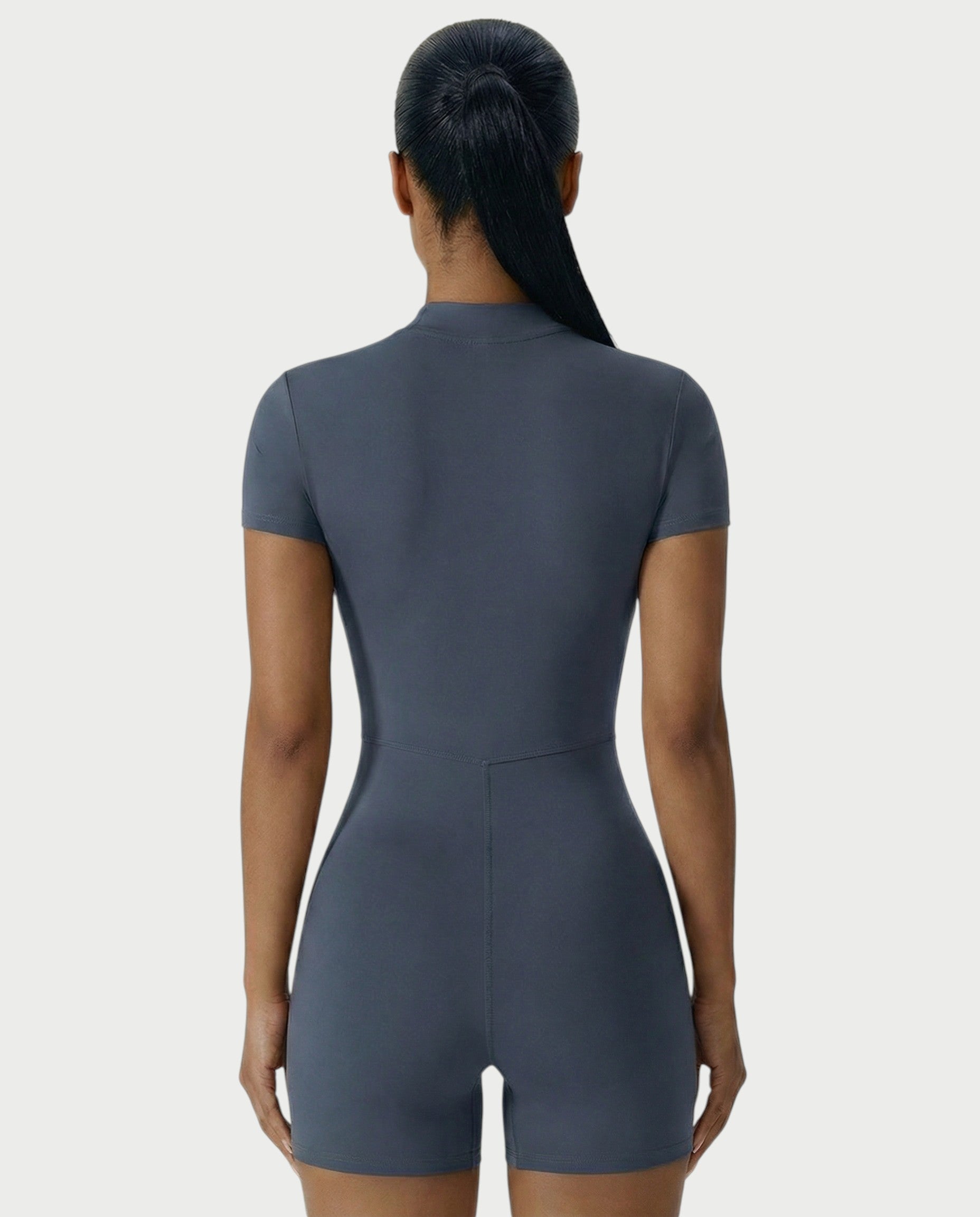 OLYRA Short Sleeve Romper