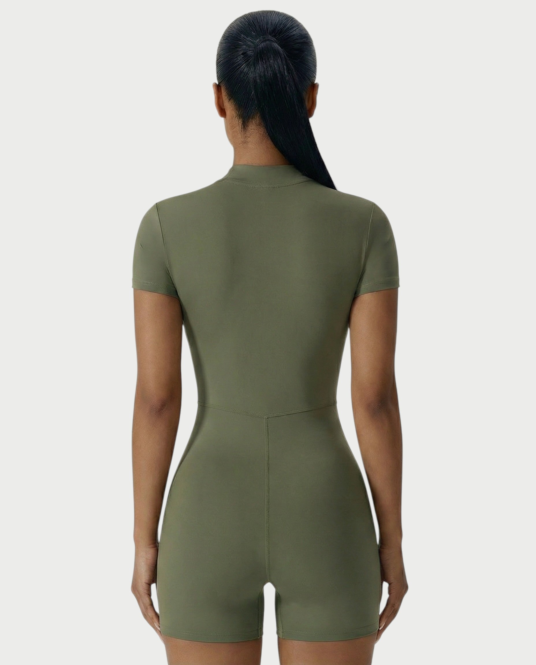 OLYRA Short Sleeve Romper