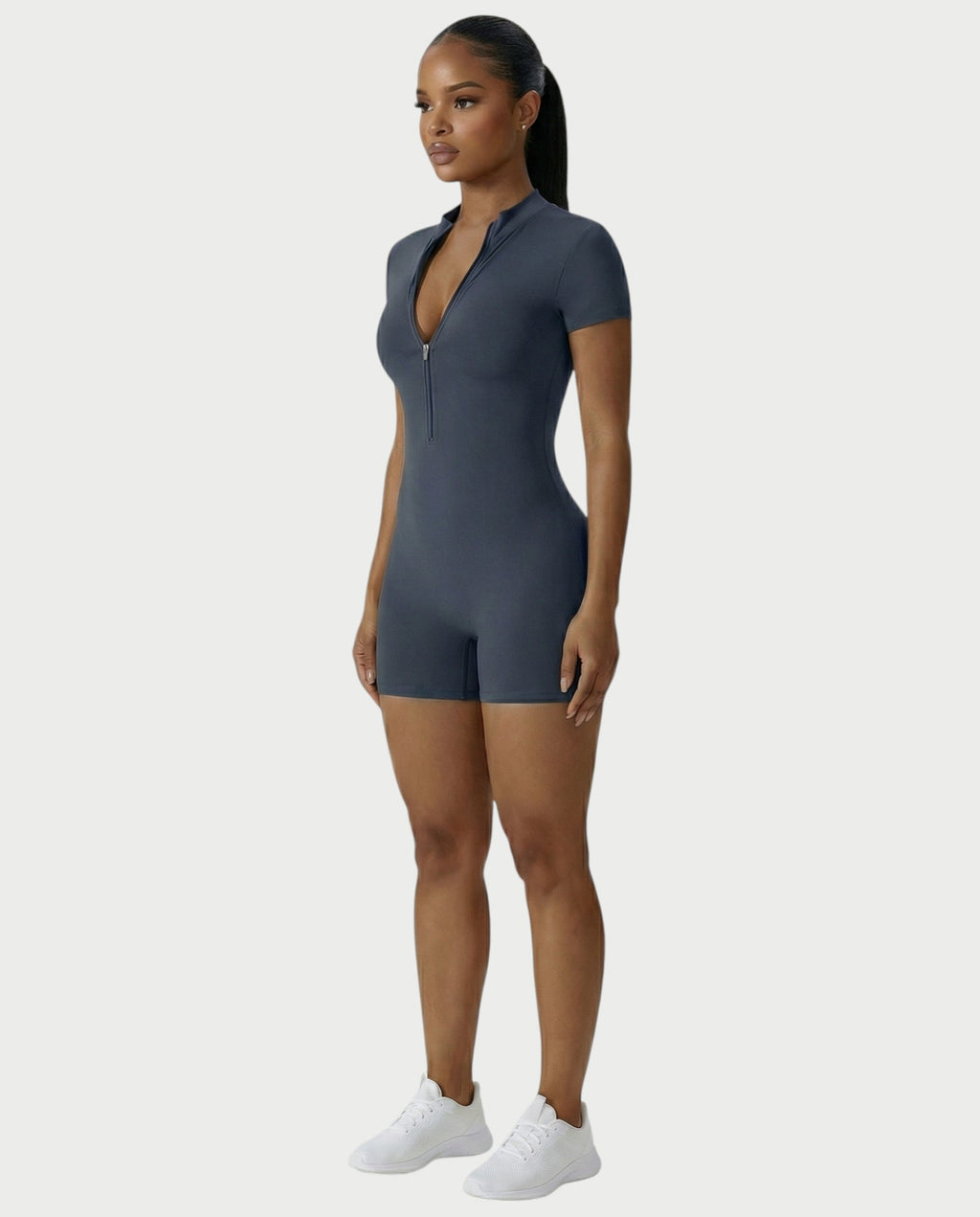 OLYRA Short Sleeve Romper