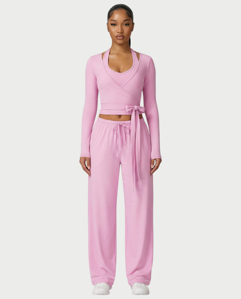LOREN Wrap-Tie 3-Piece Lounge Set