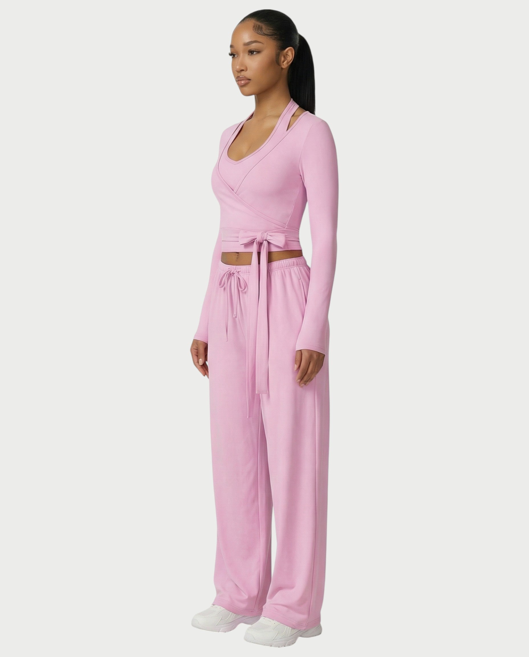 LOREN Wrap-Tie 3-Piece Lounge Set
