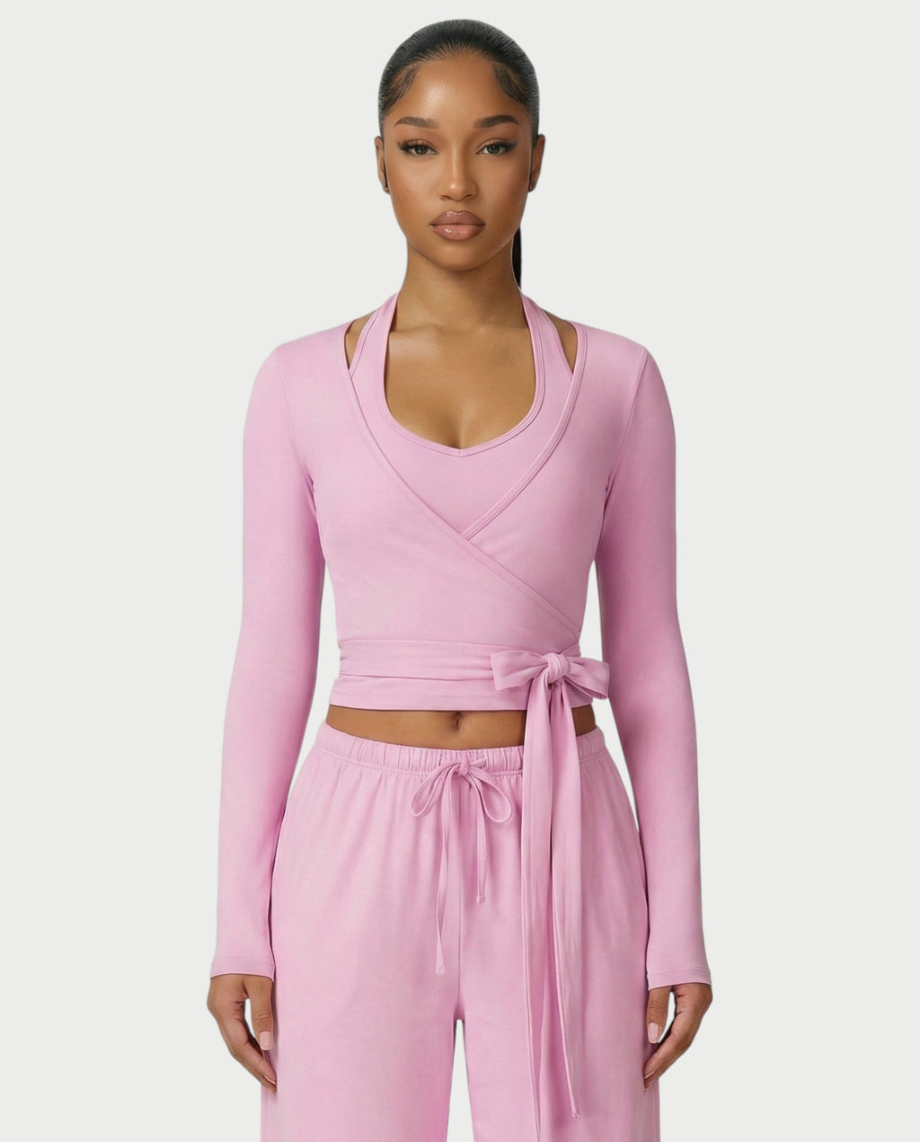 LOREN Wrap-Tie 3-Piece Lounge Set