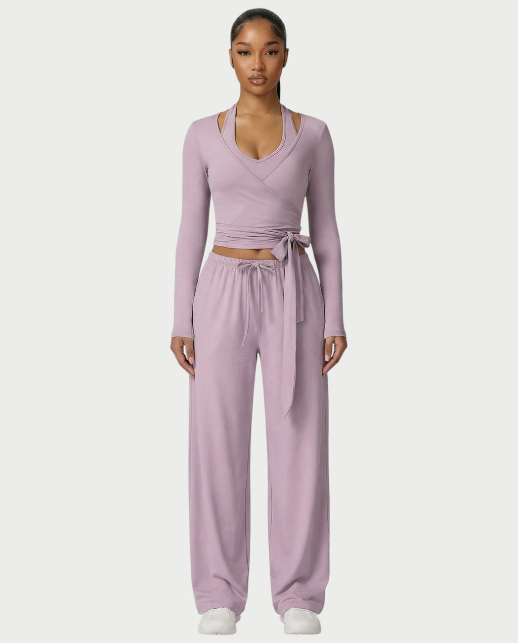 LOREN Wrap-Tie 3-Piece Lounge Set