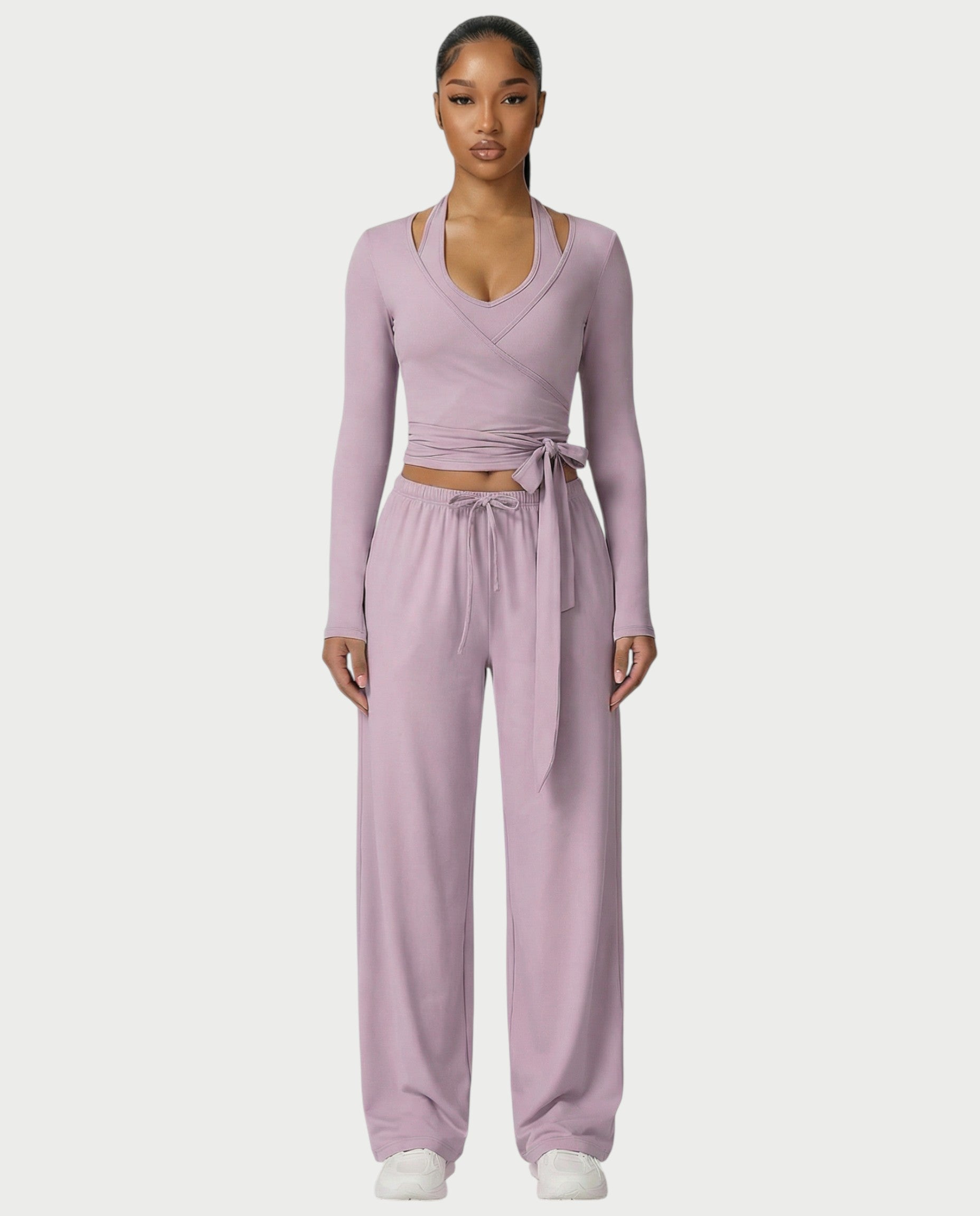 LOREN Wrap-Tie 3-Piece Lounge Set