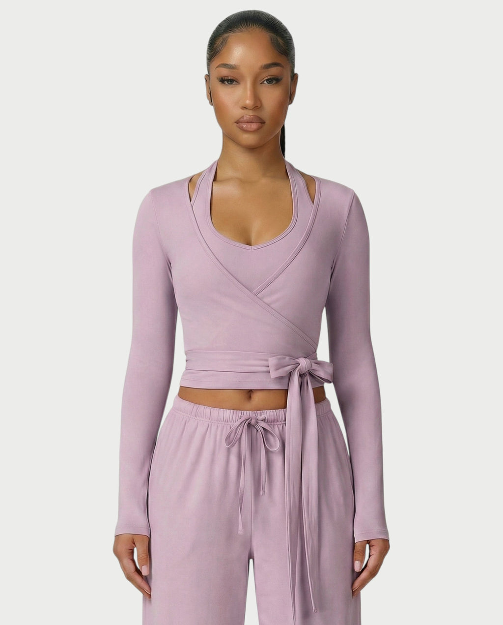 LOREN Wrap-Tie 3-Piece Lounge Set