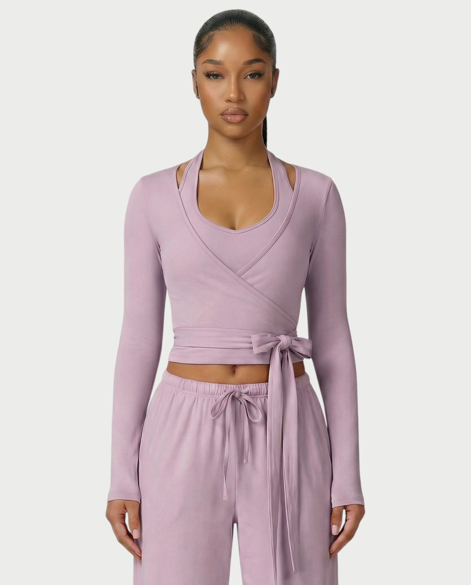 LOREN Wrap-Tie 3-Piece Lounge Set