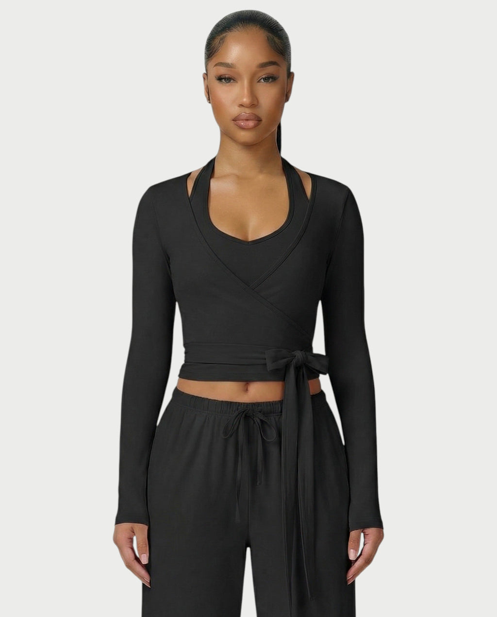 LOREN Wrap-Tie 3-Piece Lounge Set