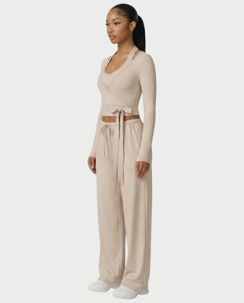 LOREN Wrap-Tie 3-Piece Lounge Set