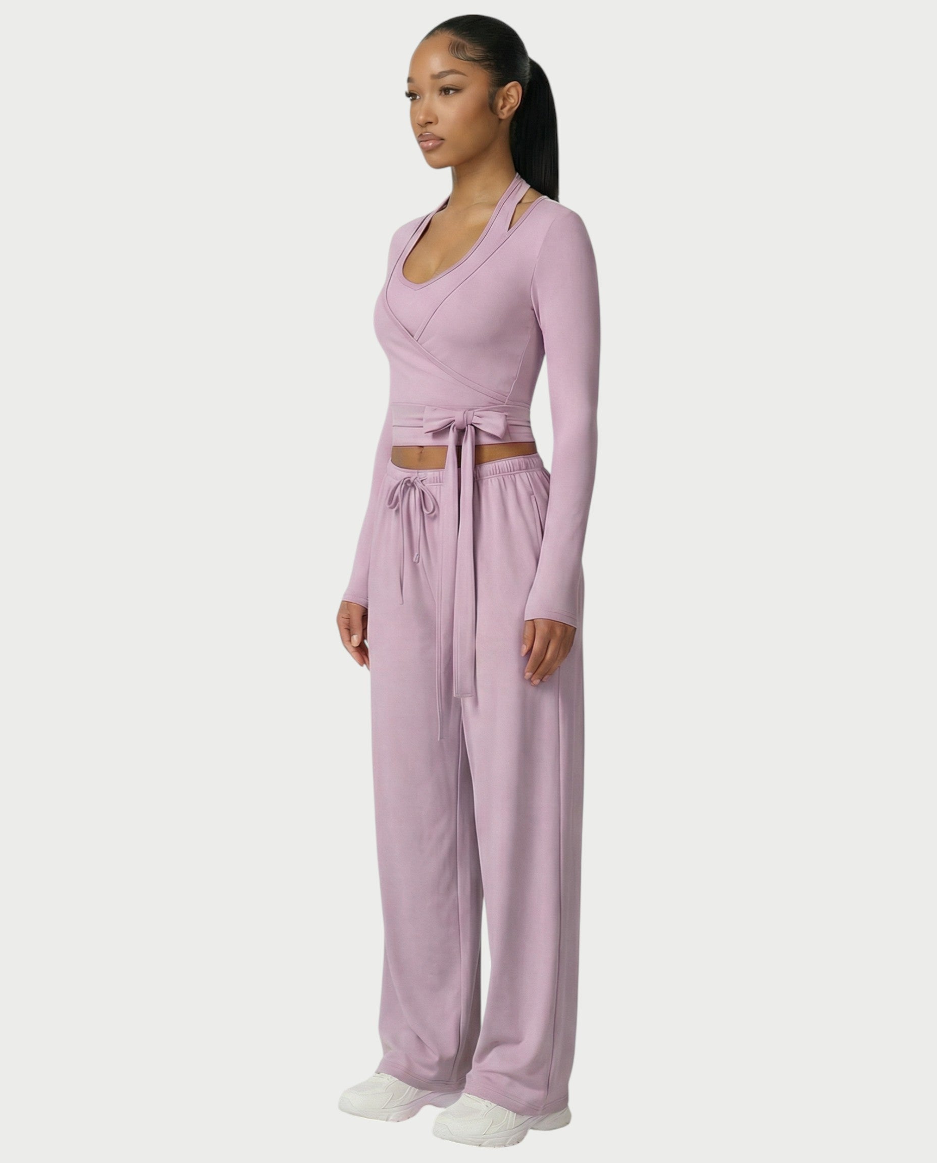 LOREN Wrap-Tie 3-Piece Lounge Set