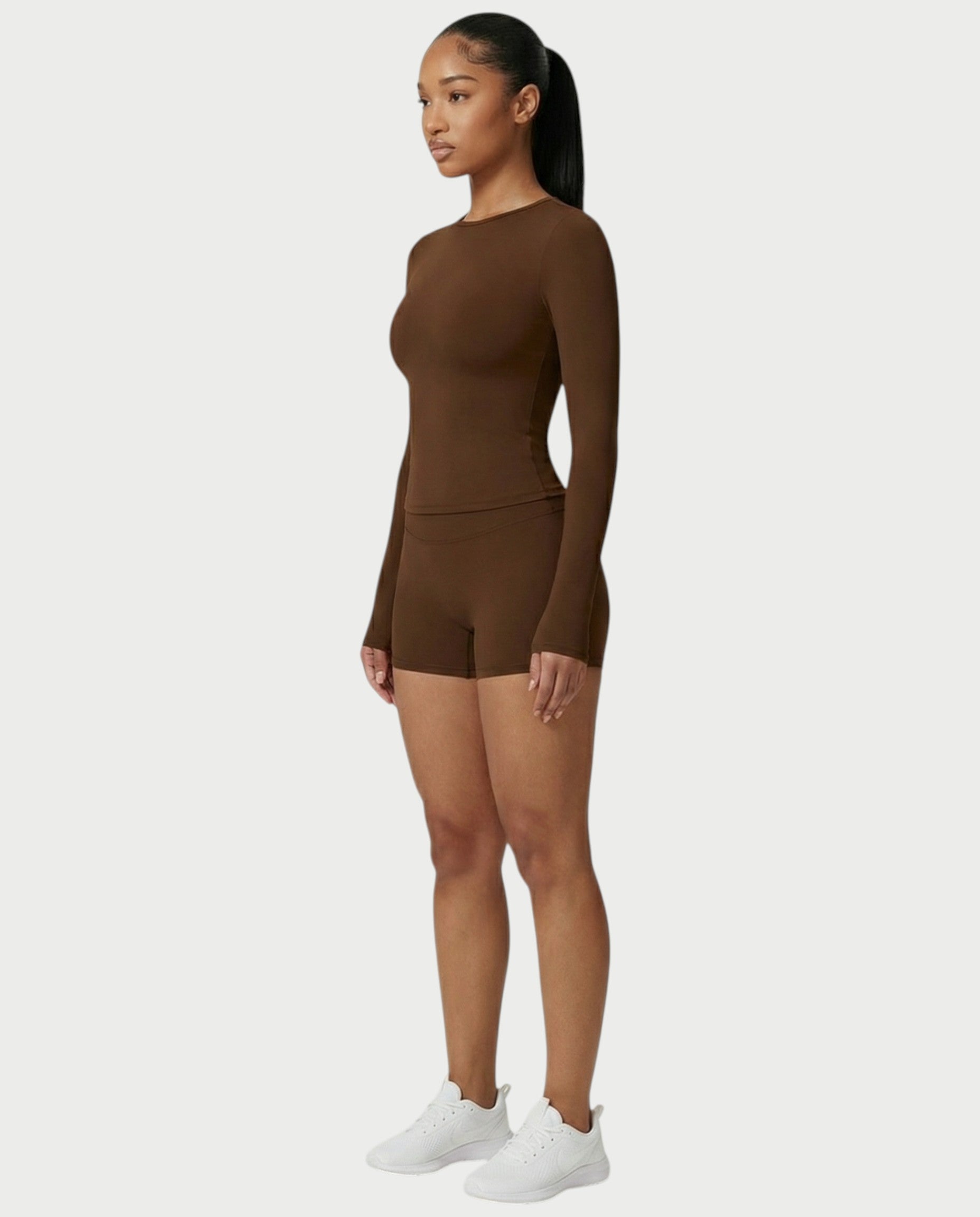 MELYA High-Waisted Sporty Shorts