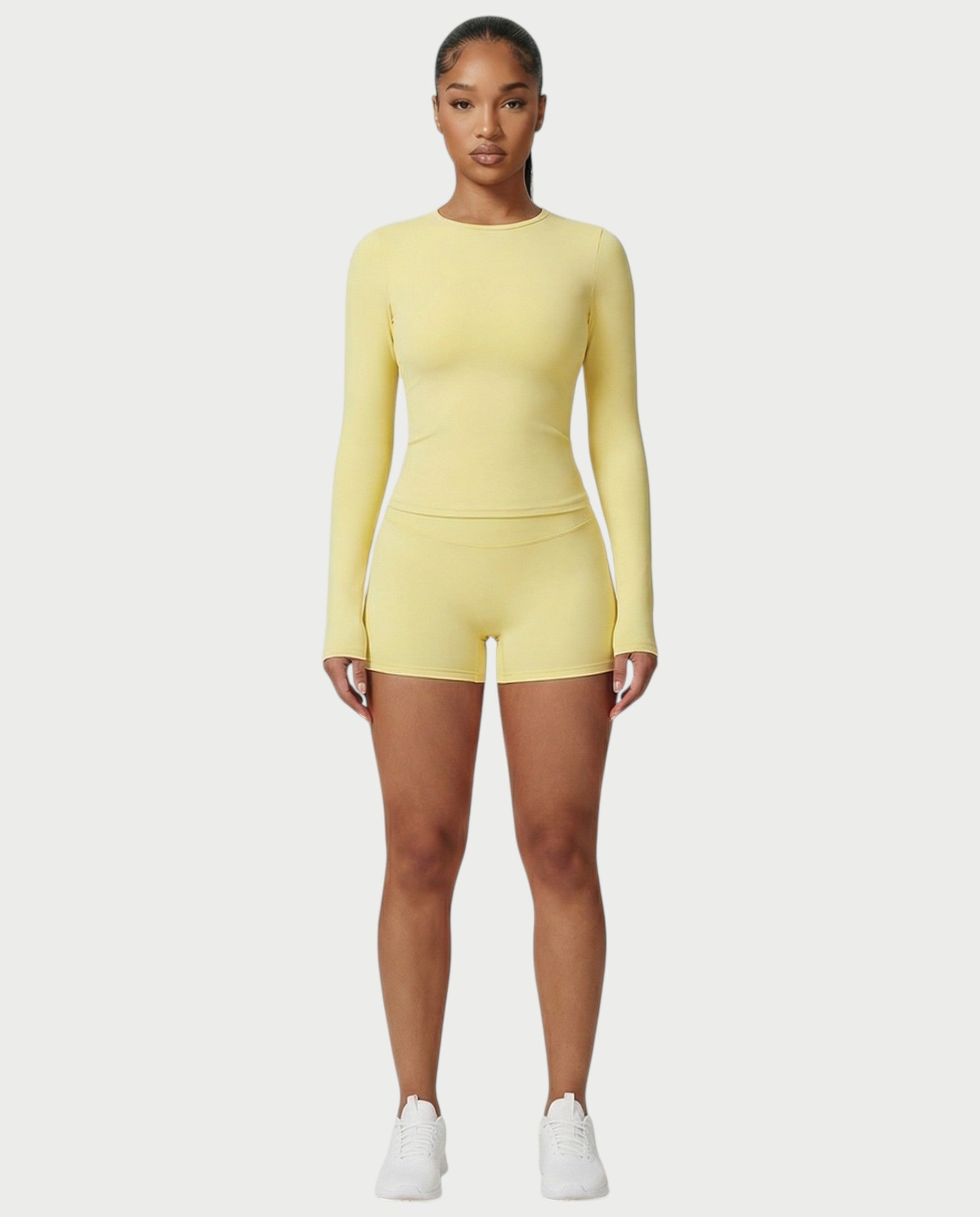 MELYA High-Waisted Sporty Shorts