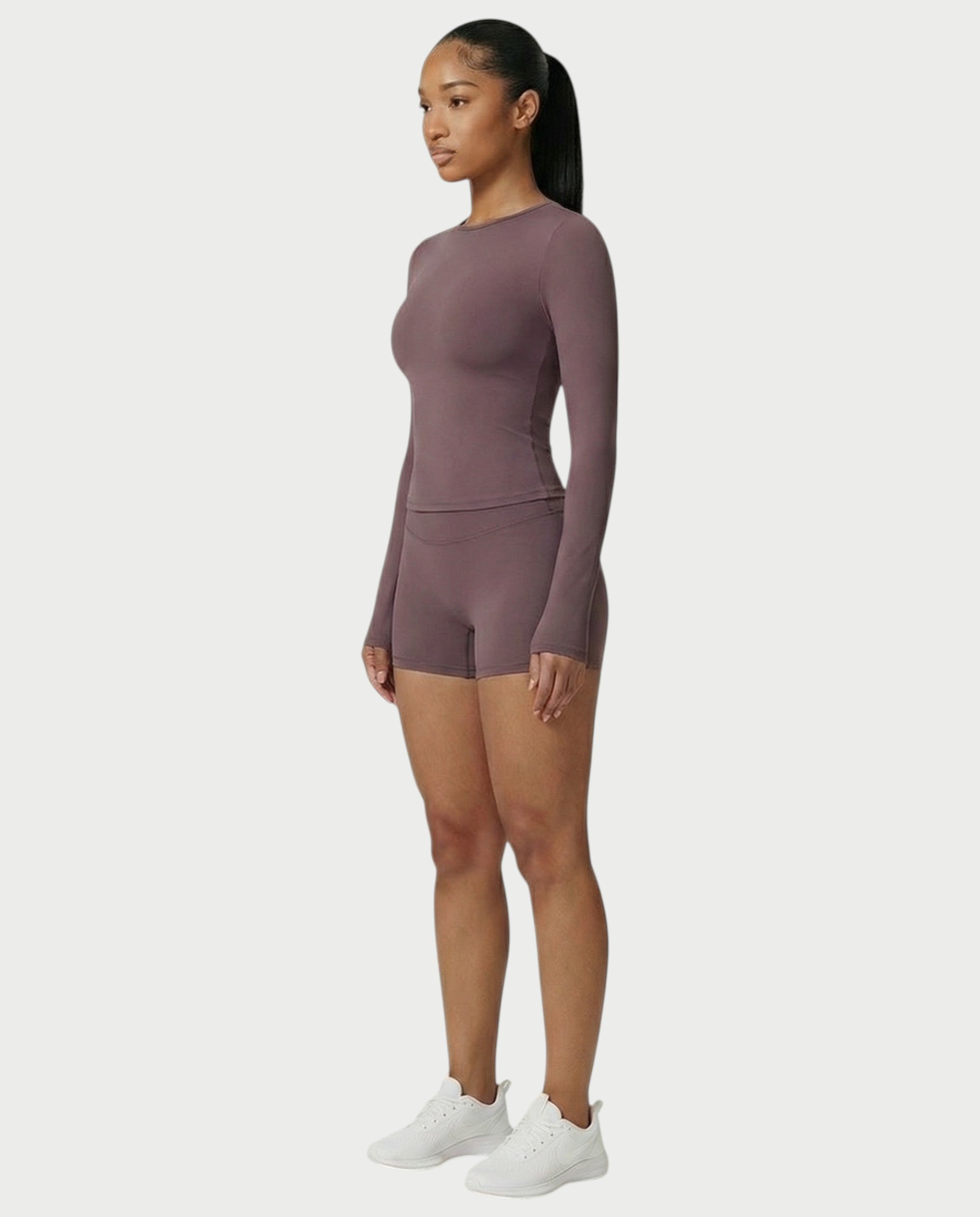 MELYA High-Waisted Sporty Shorts