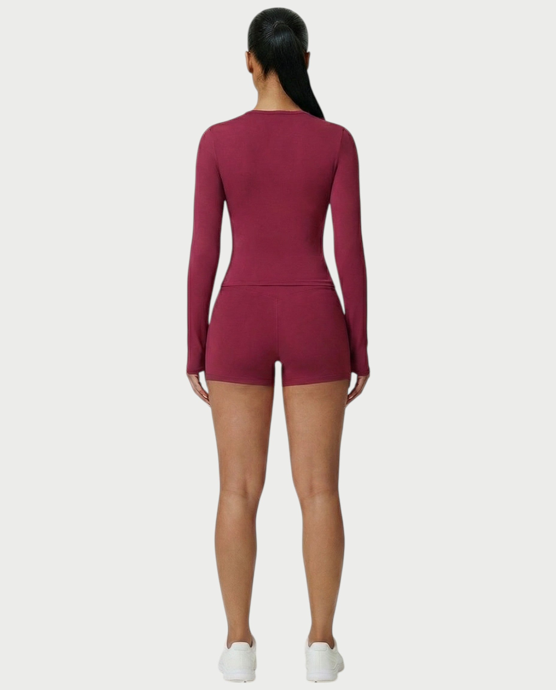 MELYA High-Waisted Sporty Shorts