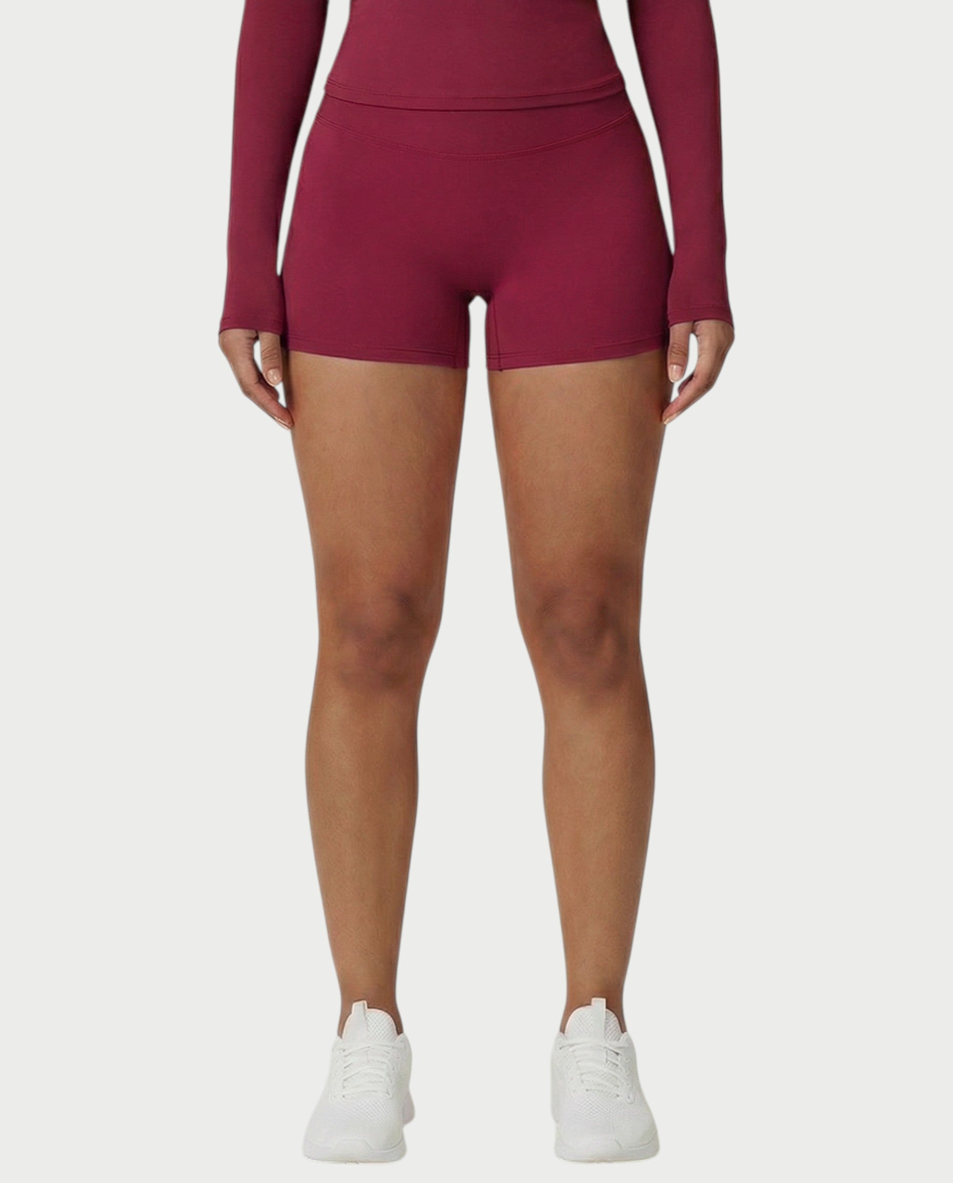 MELYA High-Waisted Sporty Shorts