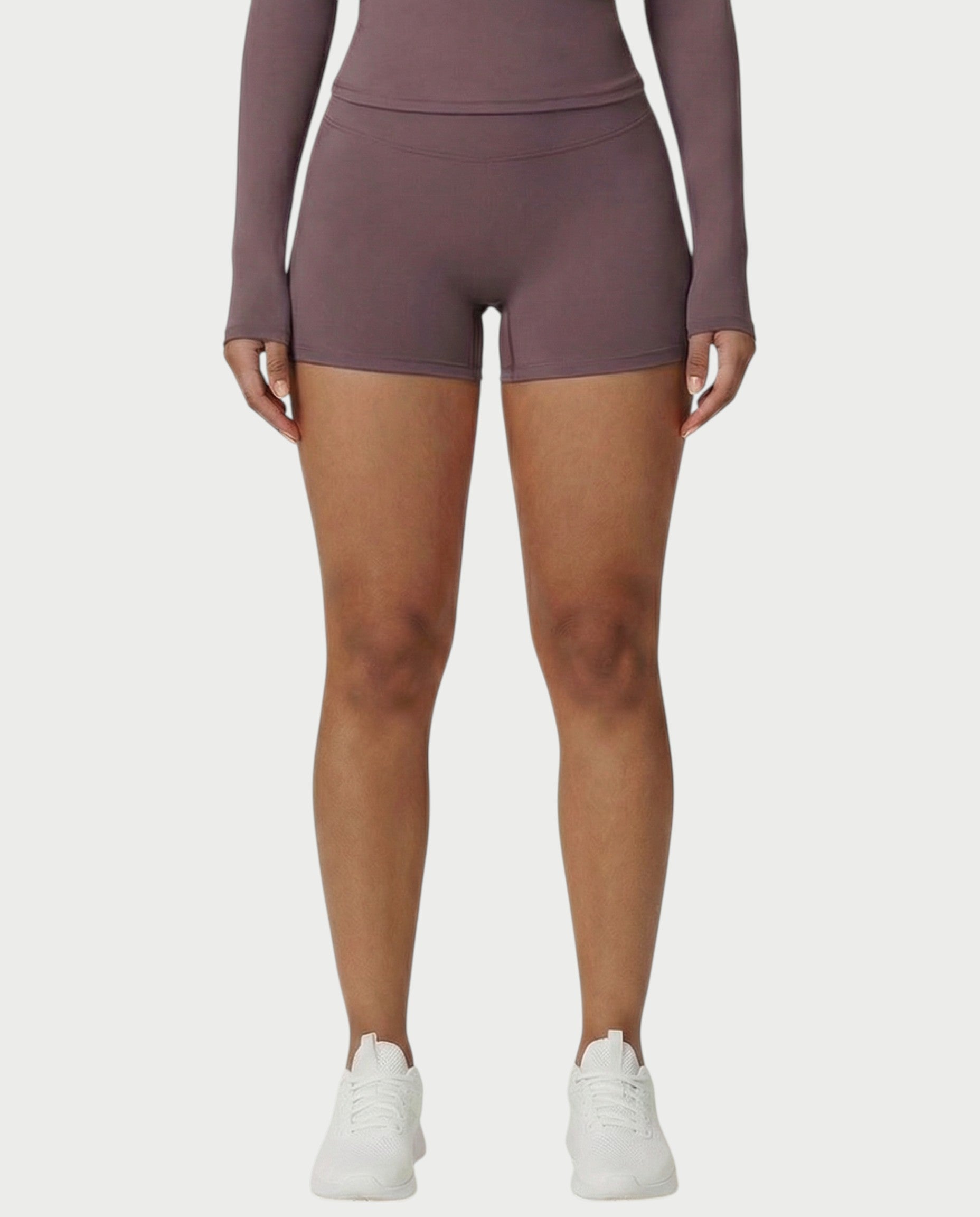 MELYA High-Waisted Sporty Shorts