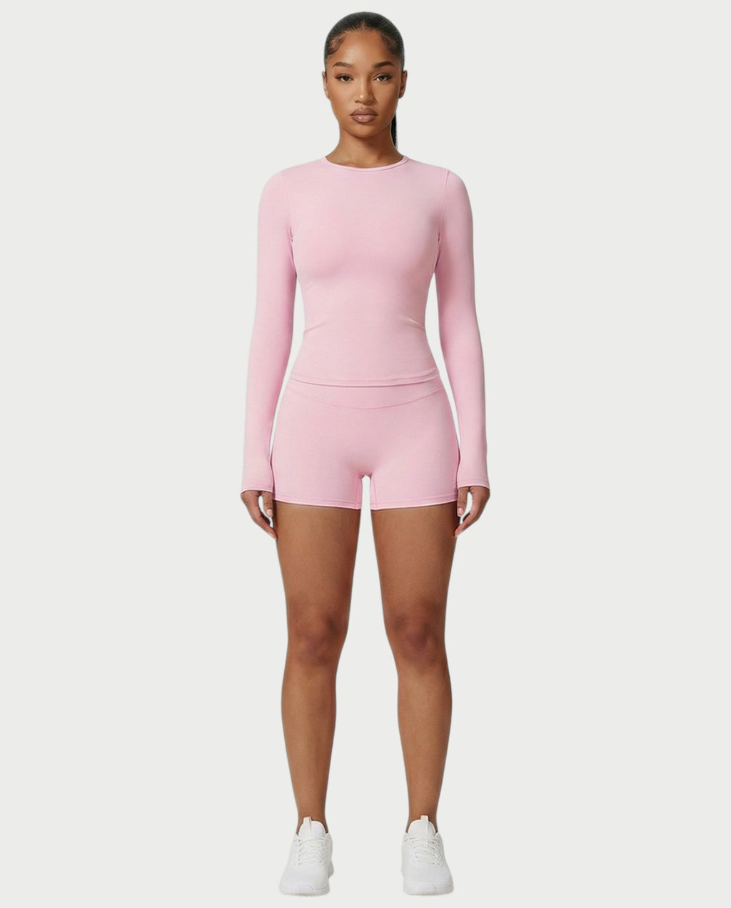 MELYA High-Waisted Sporty Shorts