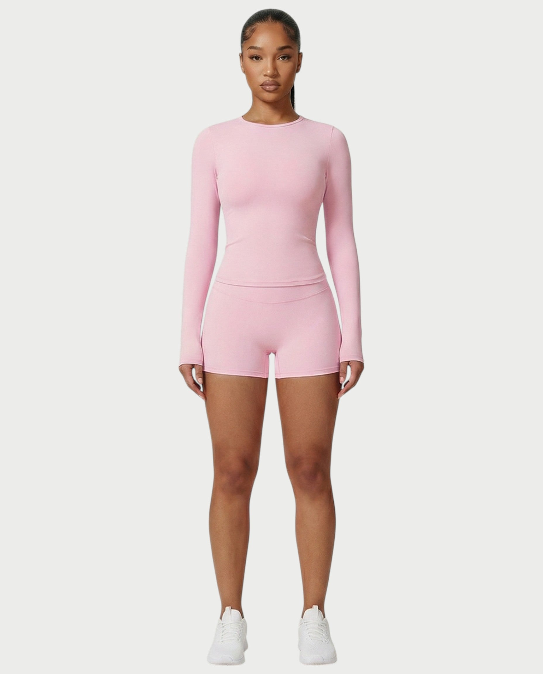 MELYA High-Waisted Sporty Shorts