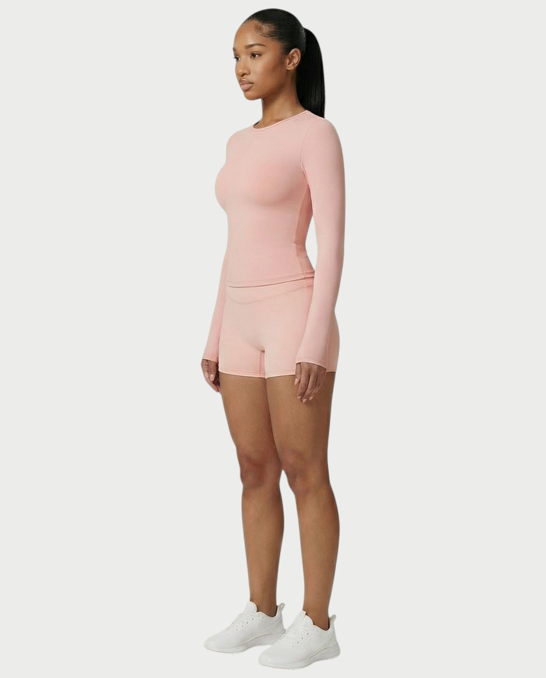 MELYA High-Waisted Sporty Shorts