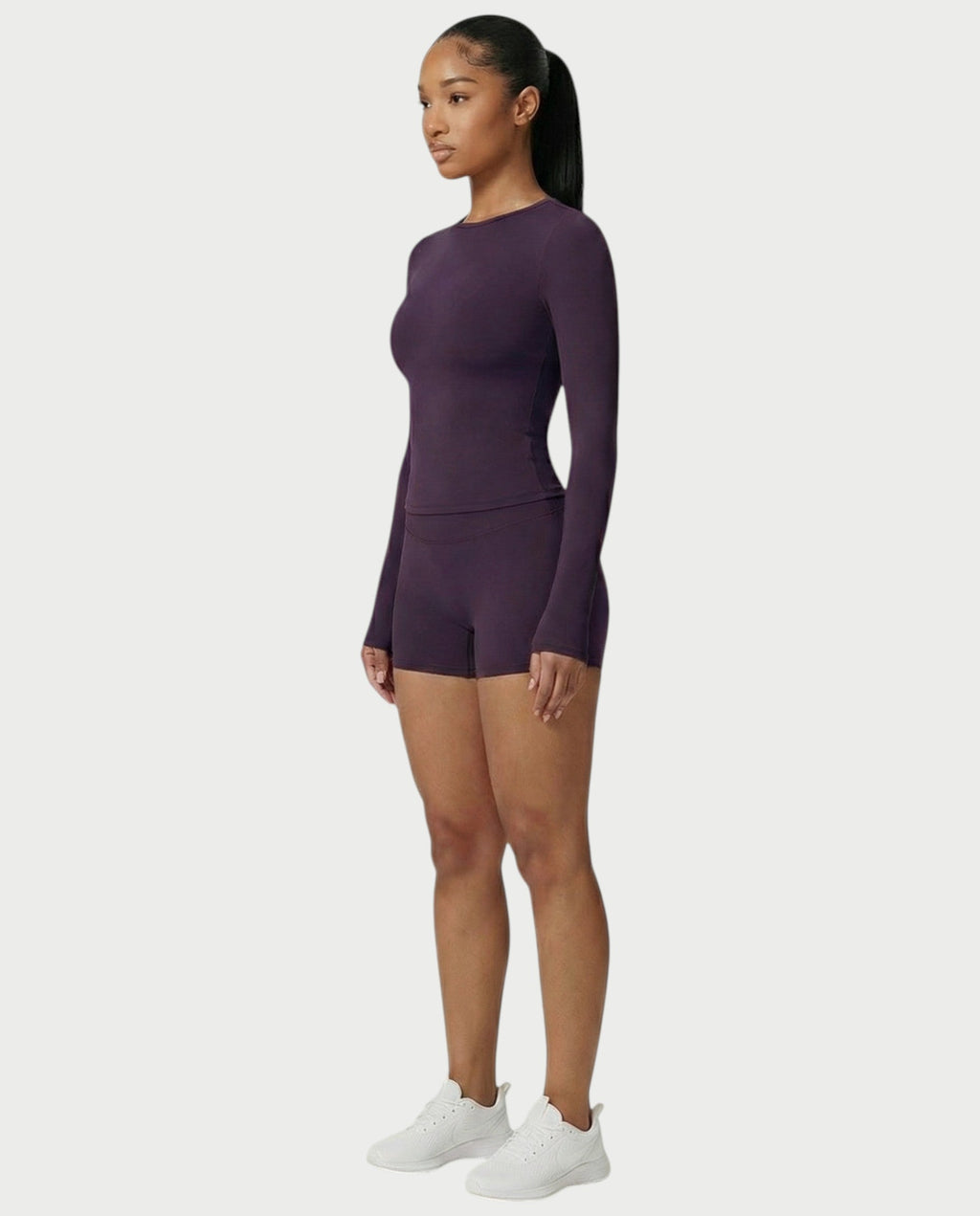 MELYA High-Waisted Sporty Shorts