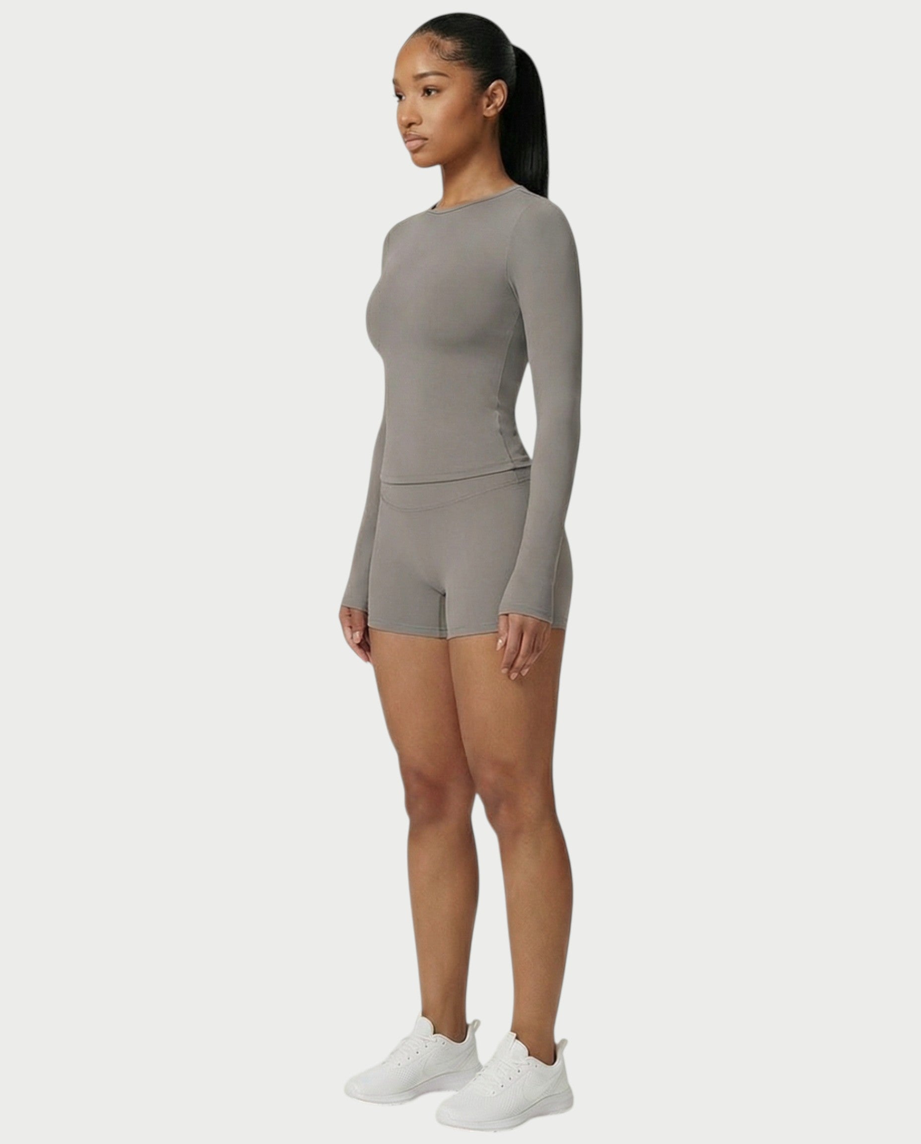 MELYA High-Waisted Sporty Shorts