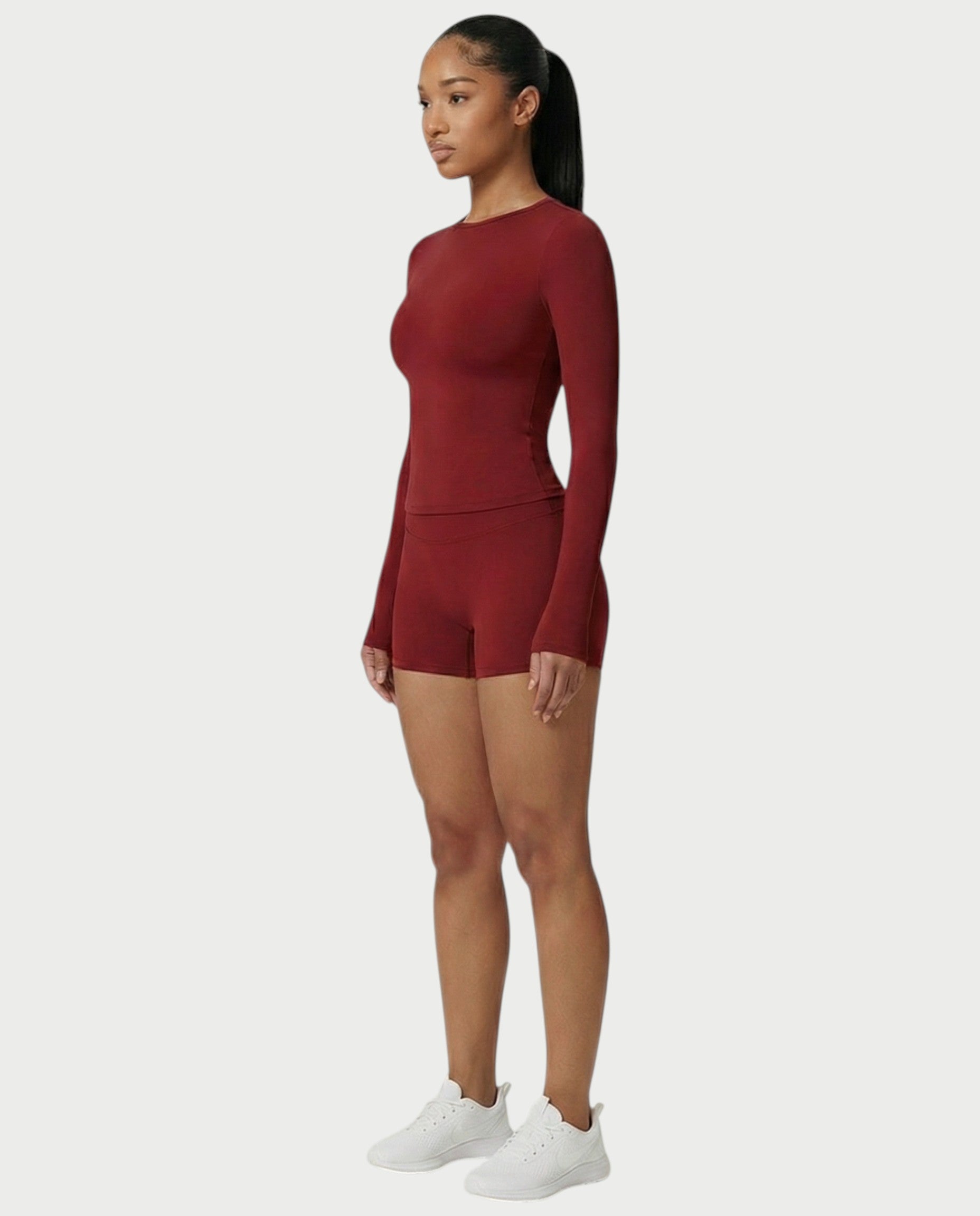 MELYA High-Waisted Sporty Shorts