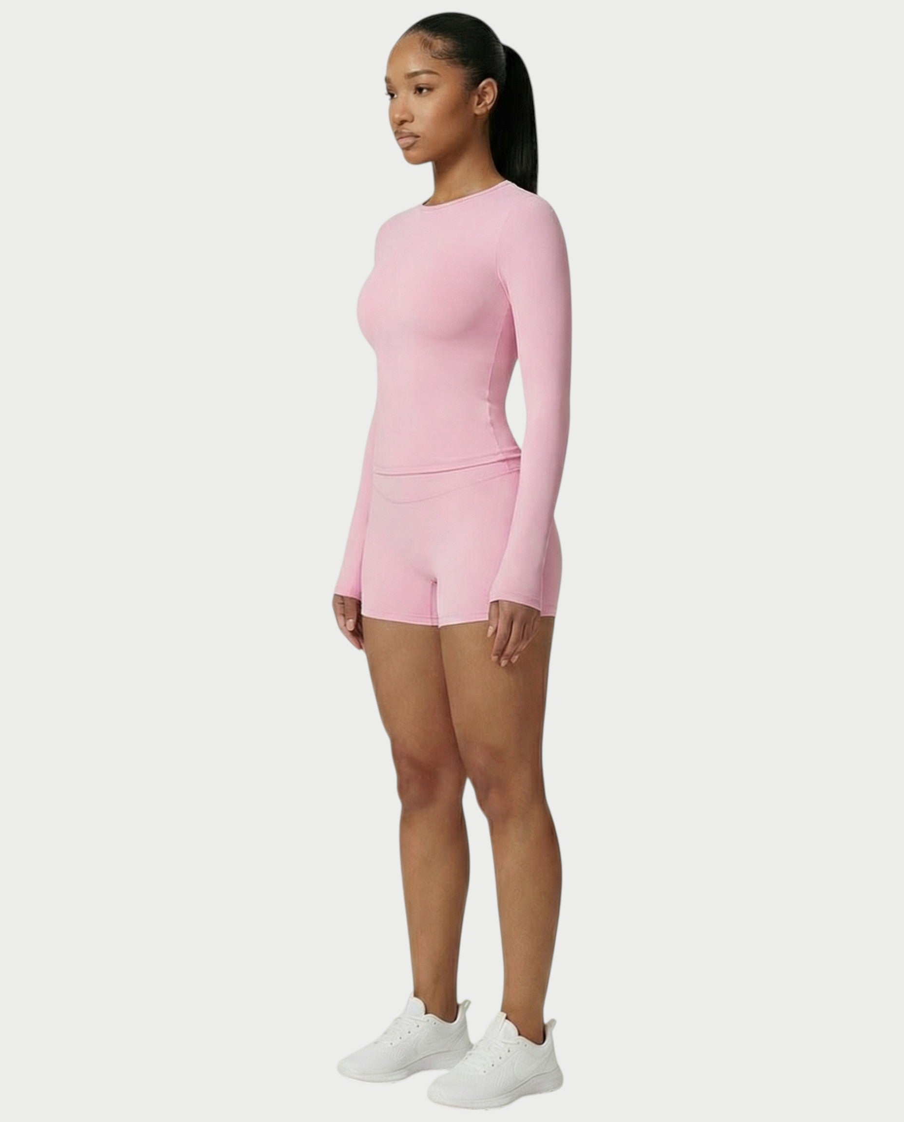 MELYA High-Waisted Sporty Shorts