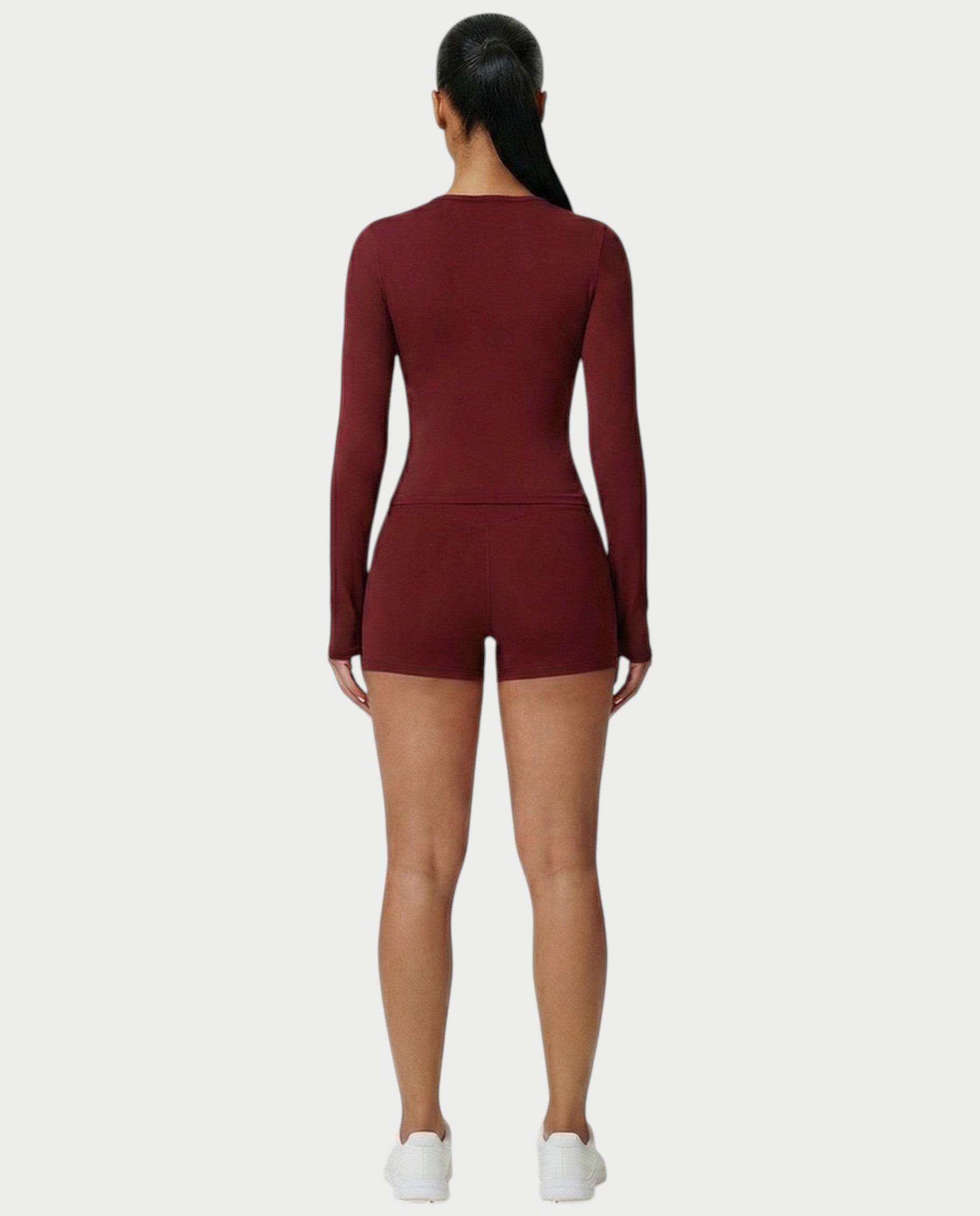 MELYA High-Waisted Sporty Shorts
