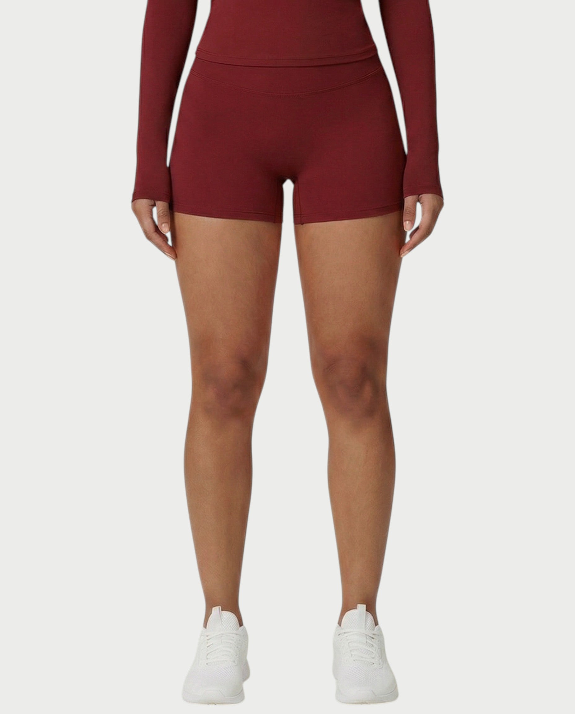 MELYA High-Waisted Sporty Shorts