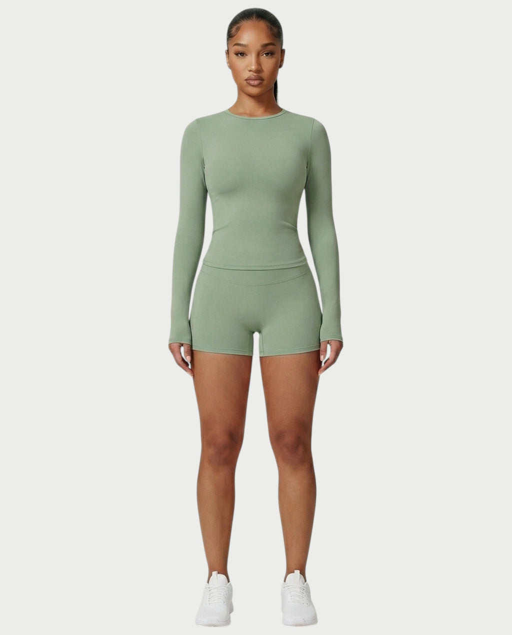 MELYA High-Waisted Sporty Shorts