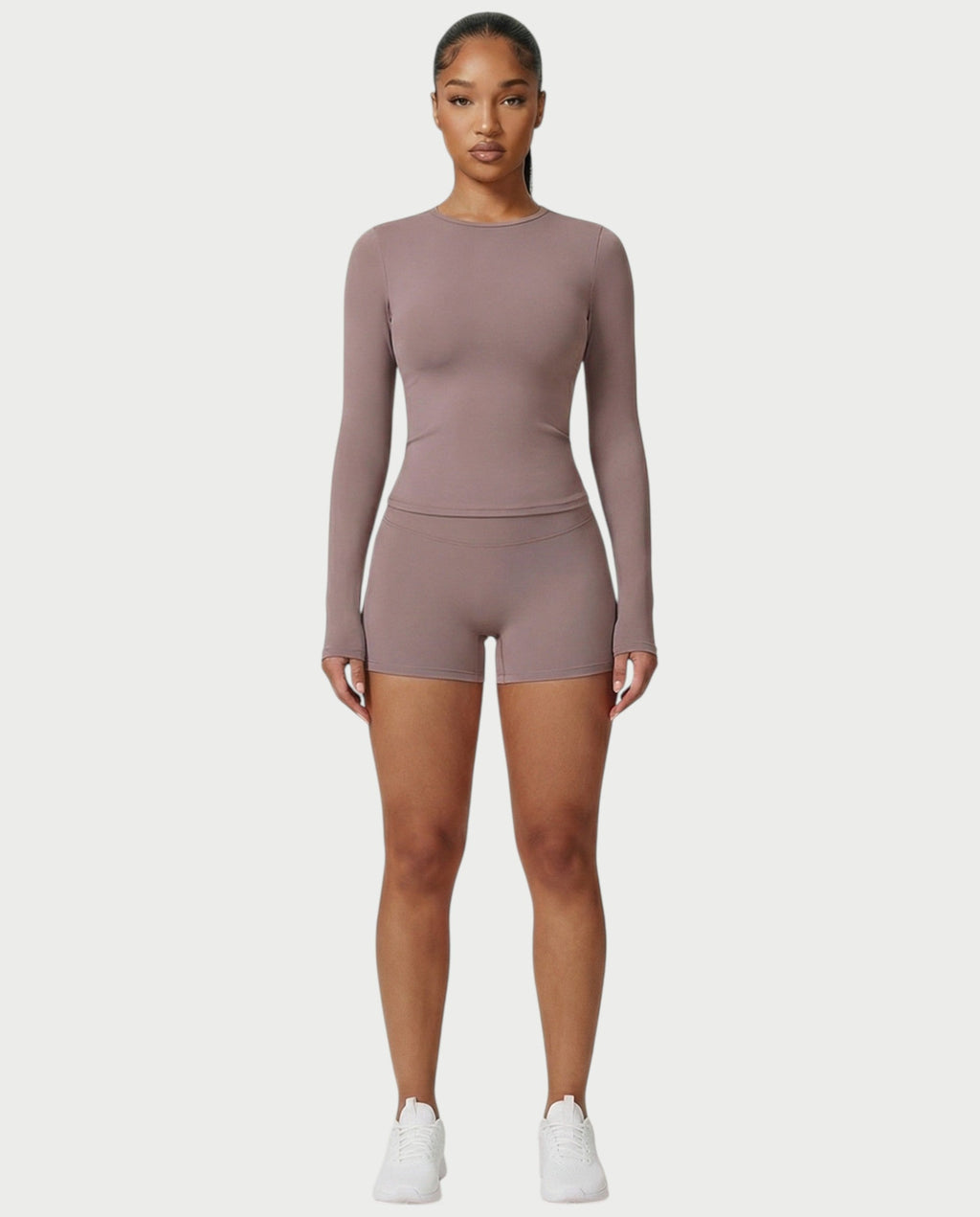 MELYA High-Waisted Sporty Shorts