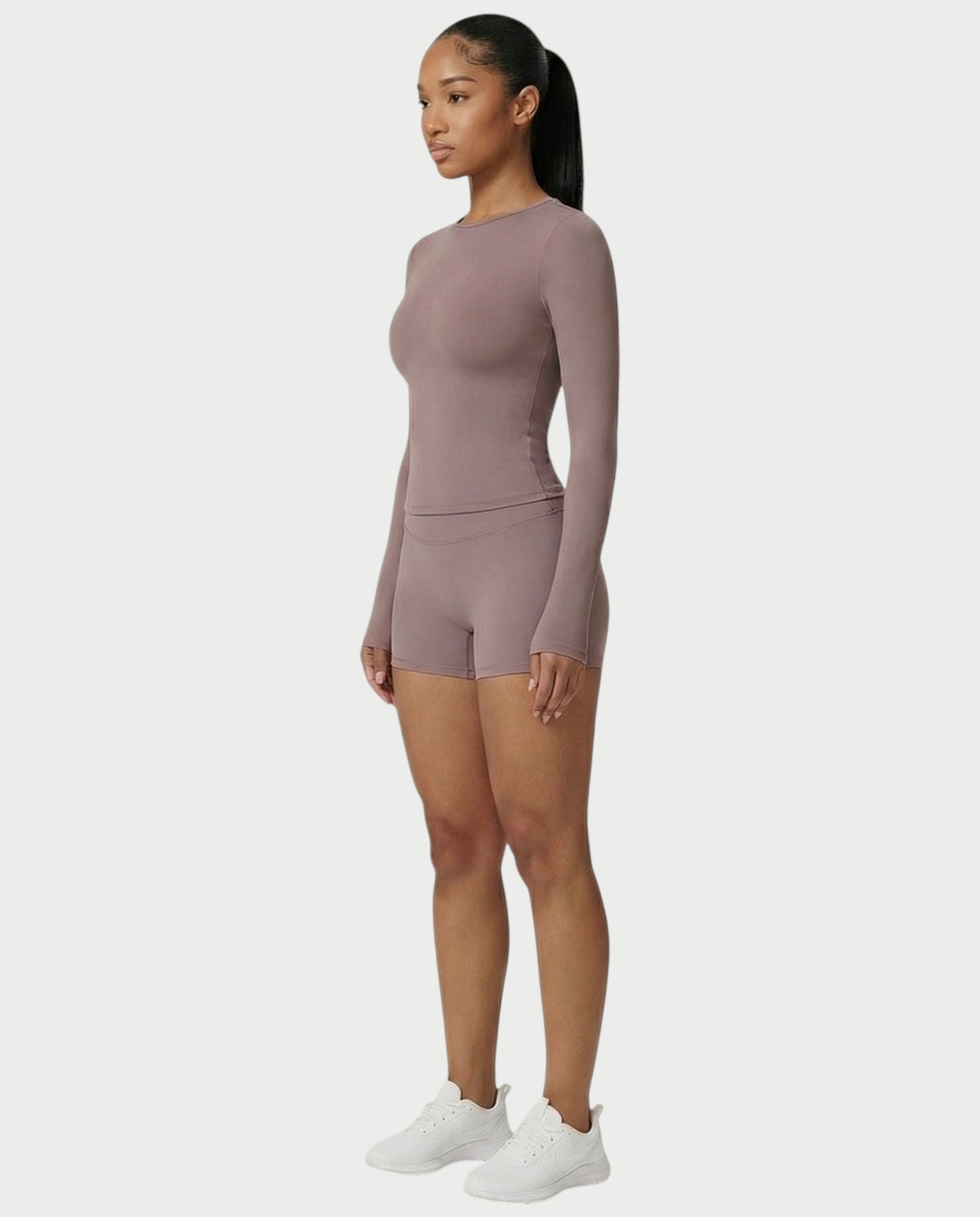 MELYA High-Waisted Sporty Shorts
