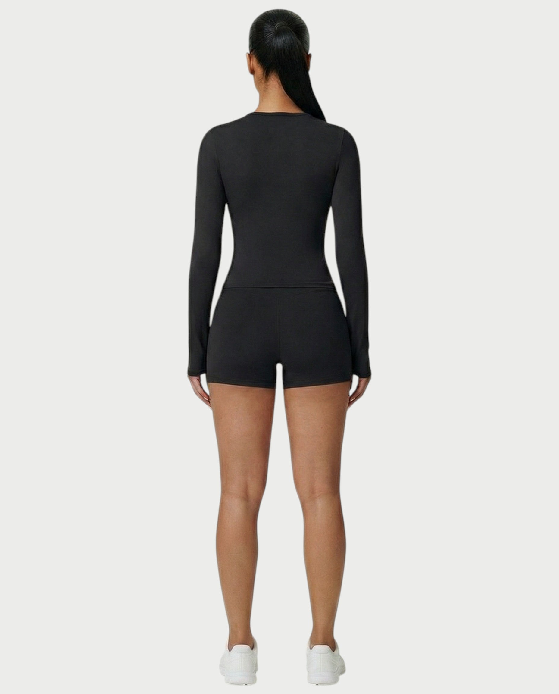 MELYA High-Waisted Sporty Shorts