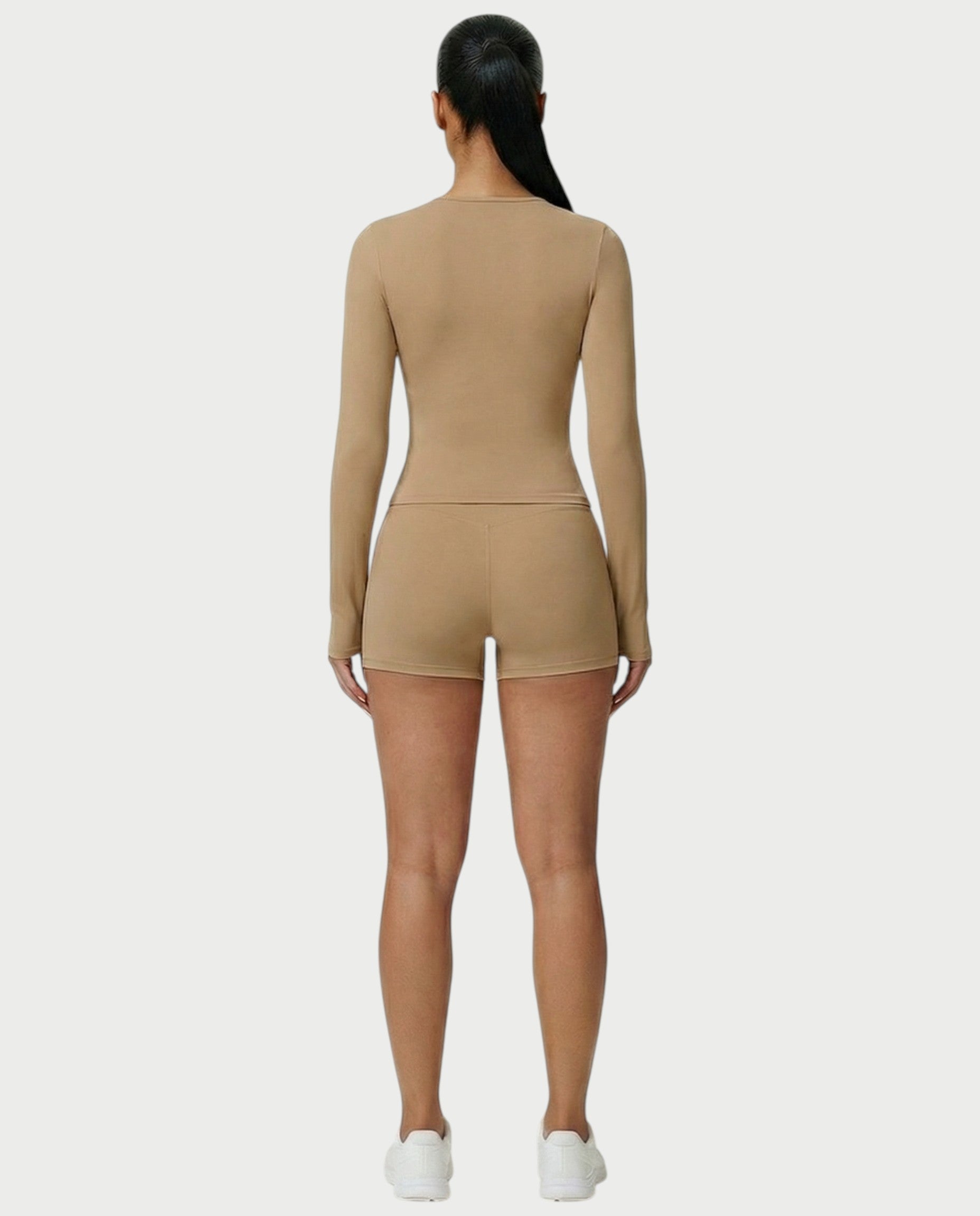 MELYA High-Waisted Sporty Shorts