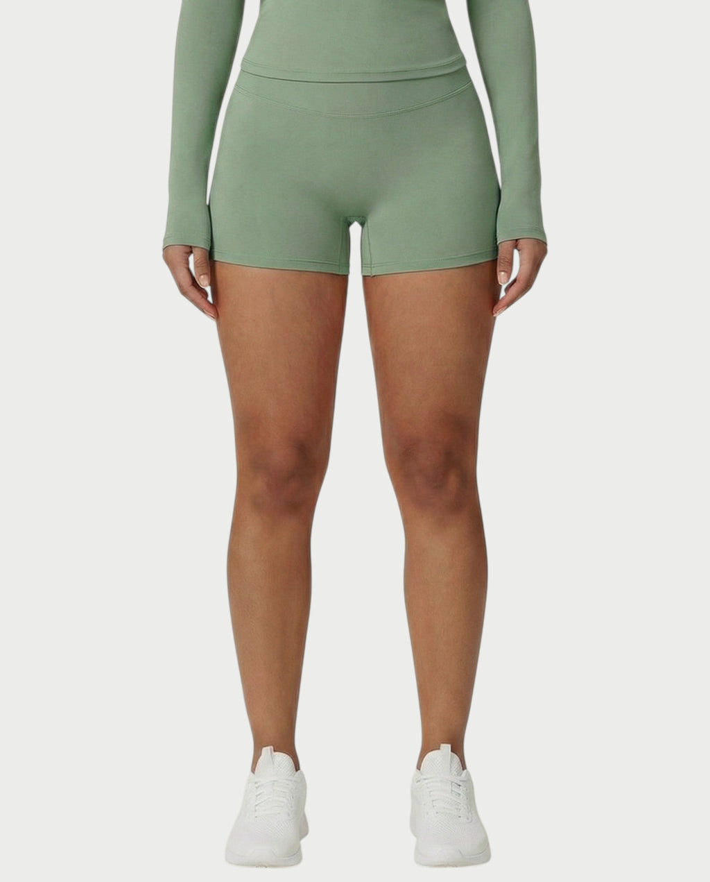 MELYA High-Waisted Sporty Shorts