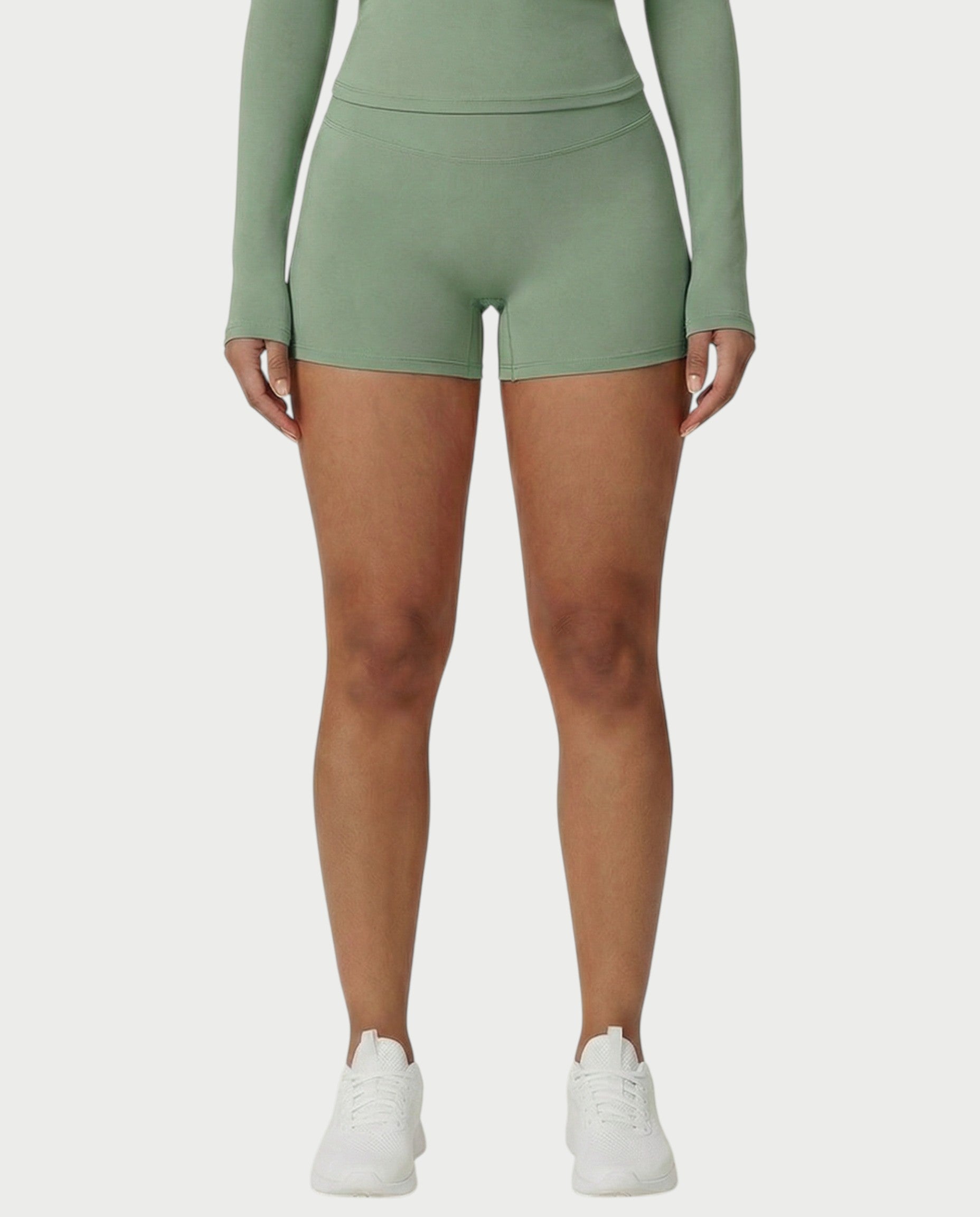 MELYA High-Waisted Sporty Shorts