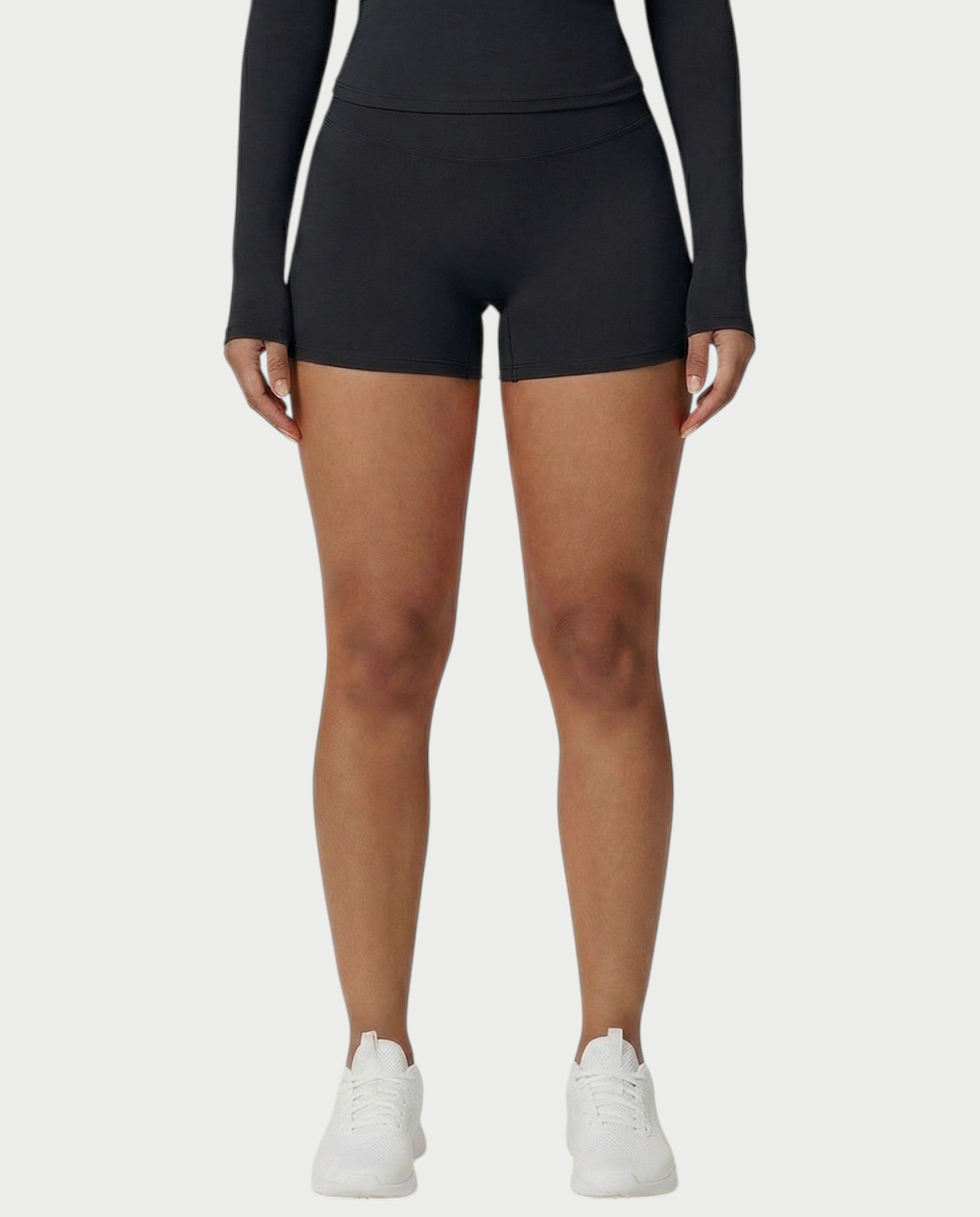 MELYA High-Waisted Sporty Shorts